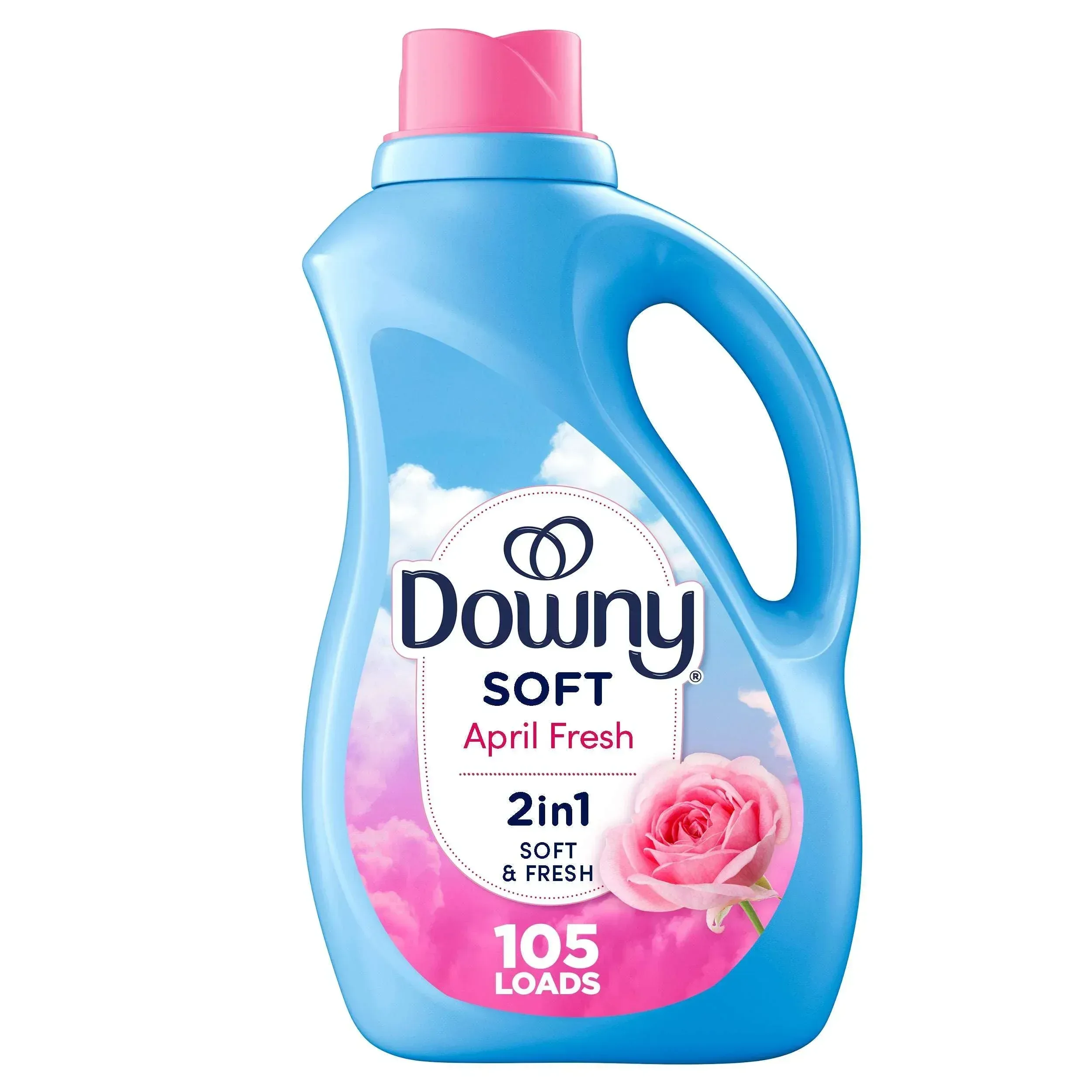 Downy Liquid Fabric Softener and Conditioner, April Fresh Scent, 44 fl oz, 60 Loads - Image 12