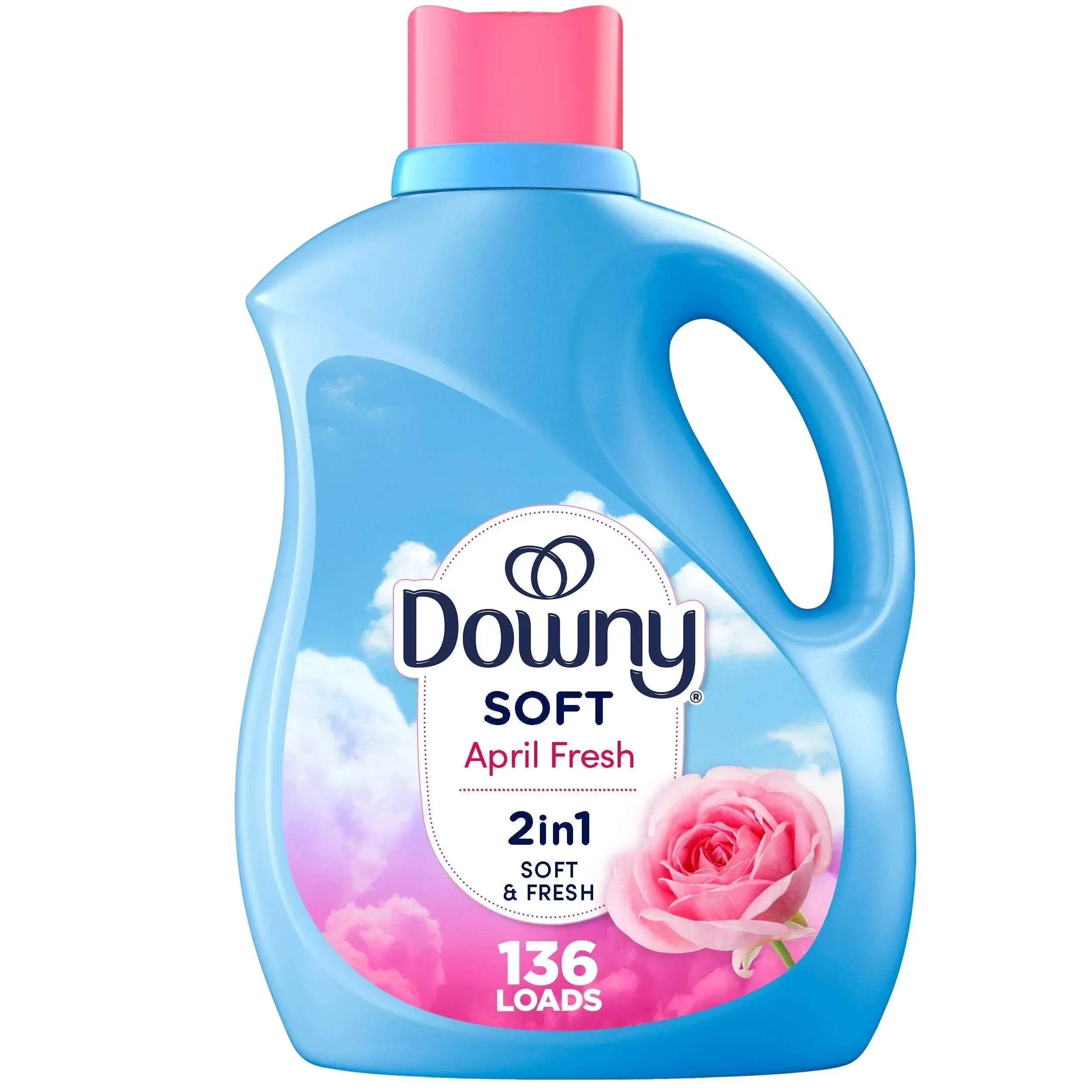Downy Liquid Fabric Softener and Conditioner, April Fresh Scent, 44 fl oz, 60 Loads - Image 13
