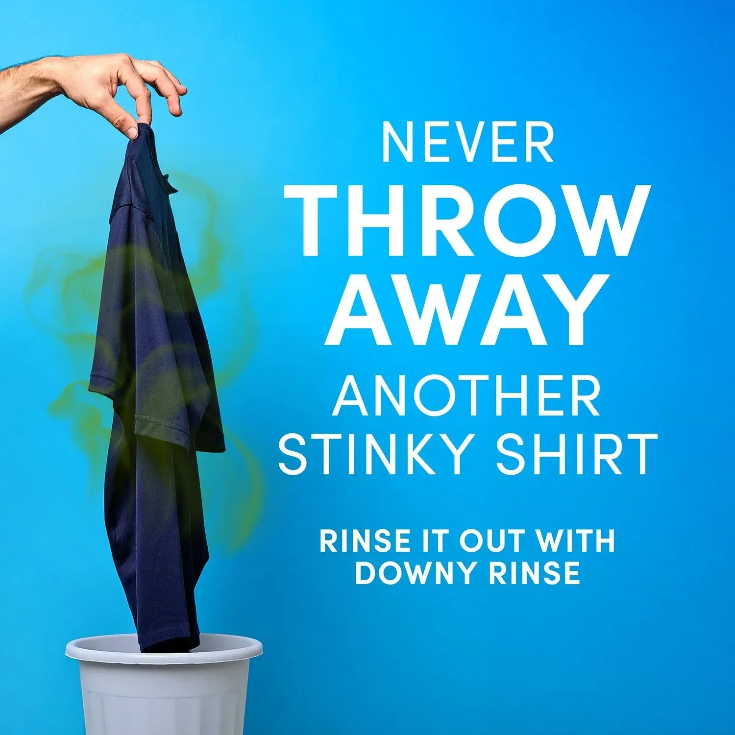 Downy Rinse Laundry Odor Remover, Cool Cotton, 87.5 fl. oz. - Image 9