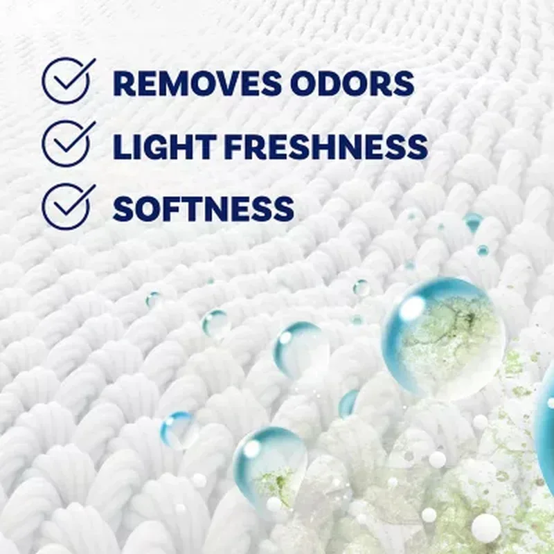 Downy Rinse & Refresh Laundry Odor Remover and Fabric Softener, Cool Cotton, (3 Pk., 76.5 Fl. Oz.) - Image 3