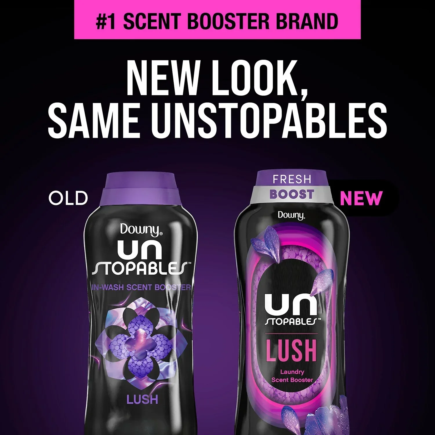 Downy Unstopables In-Wash Laundry Scent Booster Beads, Lush, 39.9 oz - Image 7