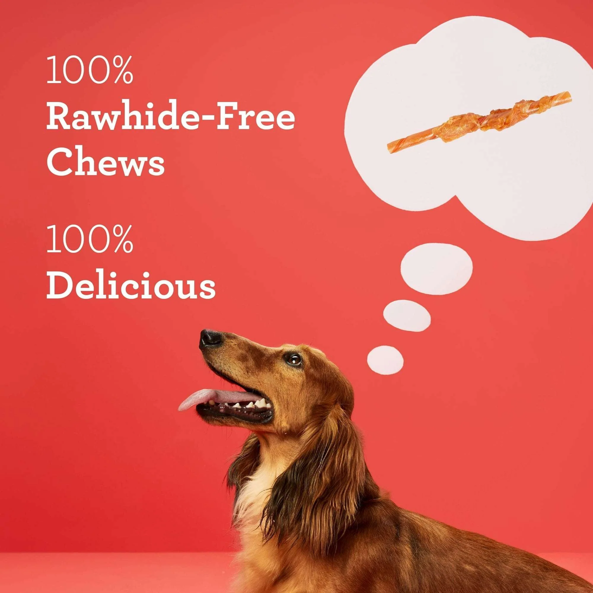 DreamBone Twists Wrapped With Chicken, Made With Real Peanut Butter, No-Rawhide Chews For Dogs, 36 Sticks - Image 8