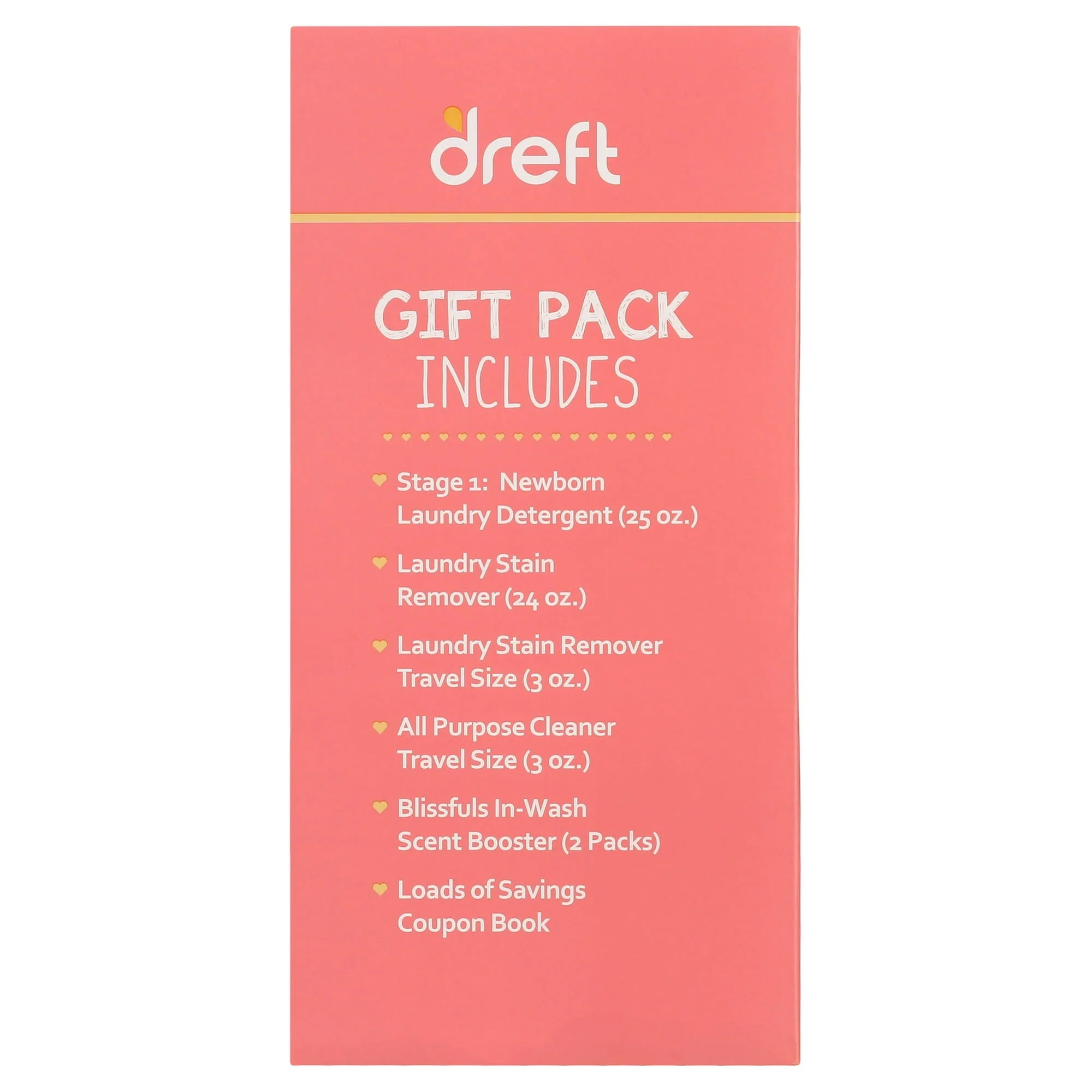 Dreft Bundle of Bliss Baby Gift Set with Laundry Detergent and Stain Remover, Infant Essentials, 16 Loads, 7 Pieces - Image 7