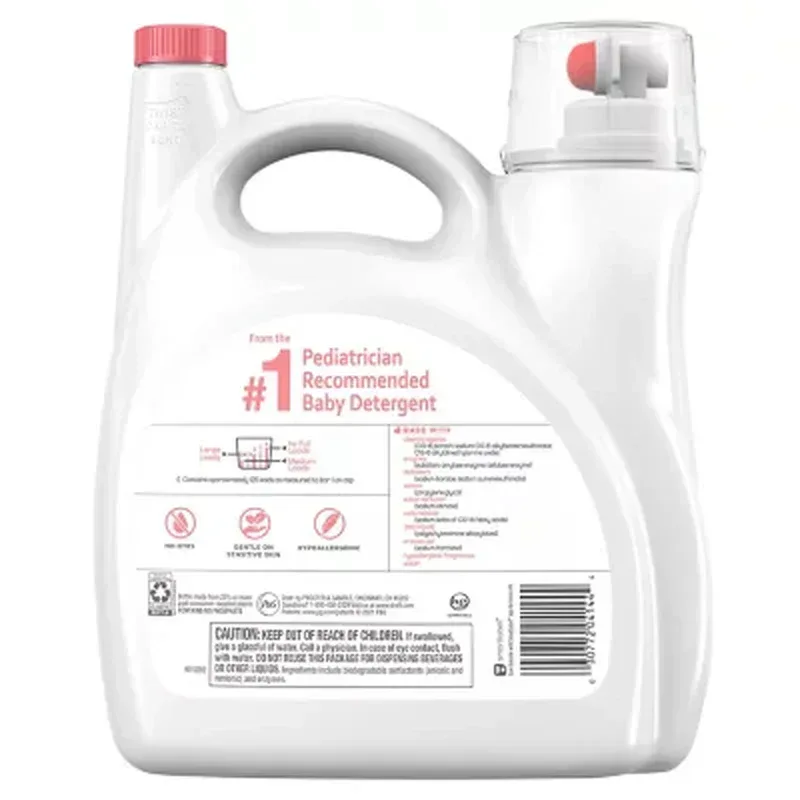 Dreft Ultra Concentrated Liquid Baby Laundry Detergent (125 Loads, 170 Fl. Oz.) - Image 8