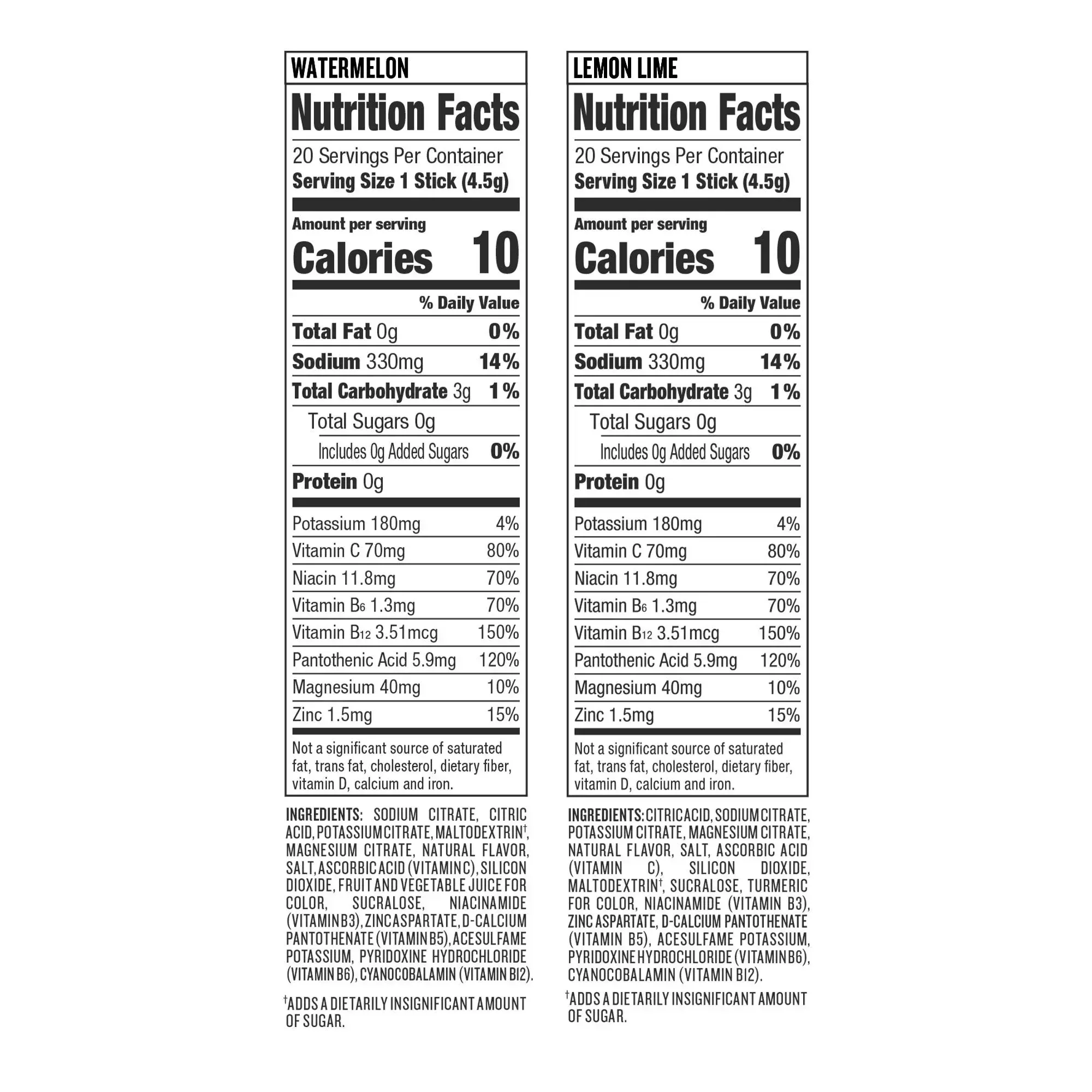 DripDrop Hydration Zero Sugar Electrolytes, 40 Individual Sticks in Resealable Pouch, Variety Pack - Image 2