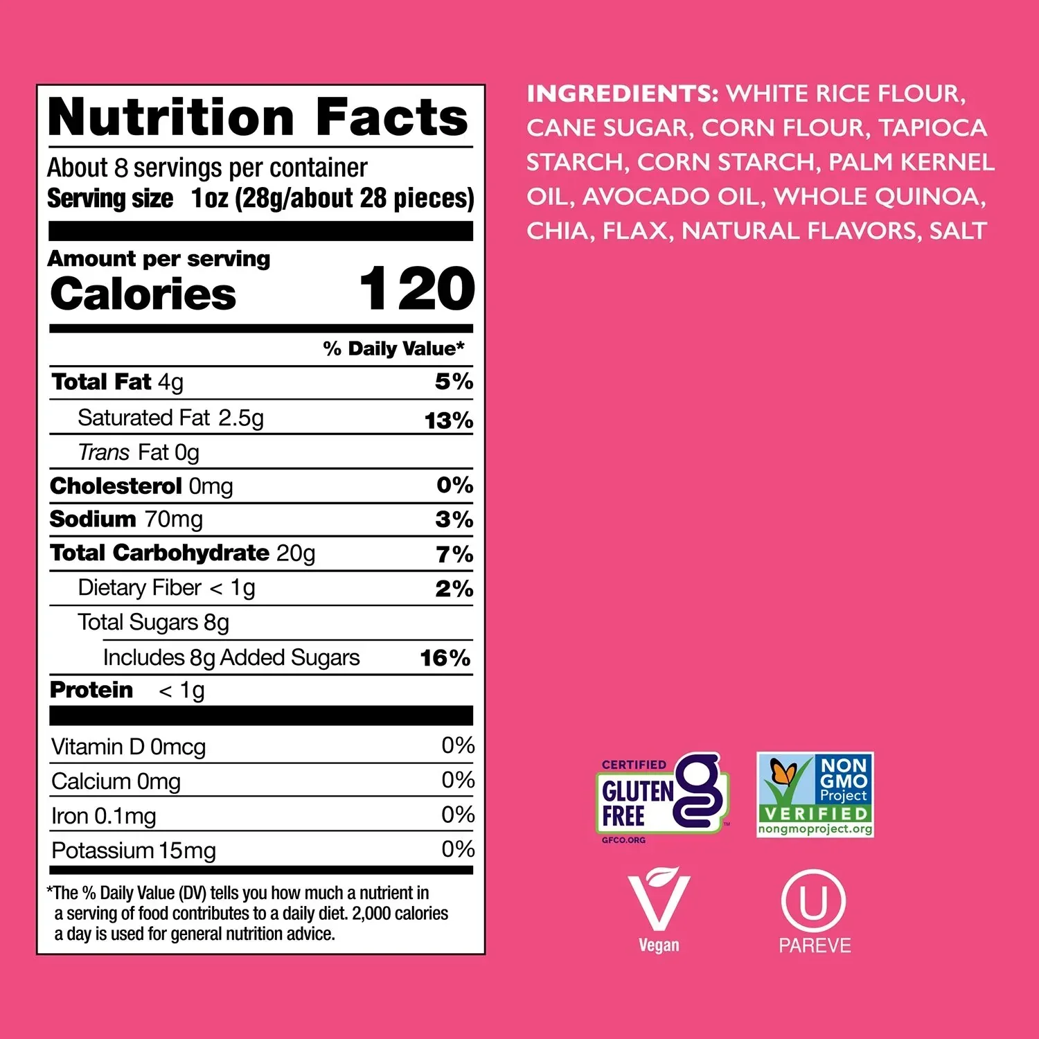 Drizzilicious Frosted Strawberry Mini Rice Cakes, 8 oz. - Image 2