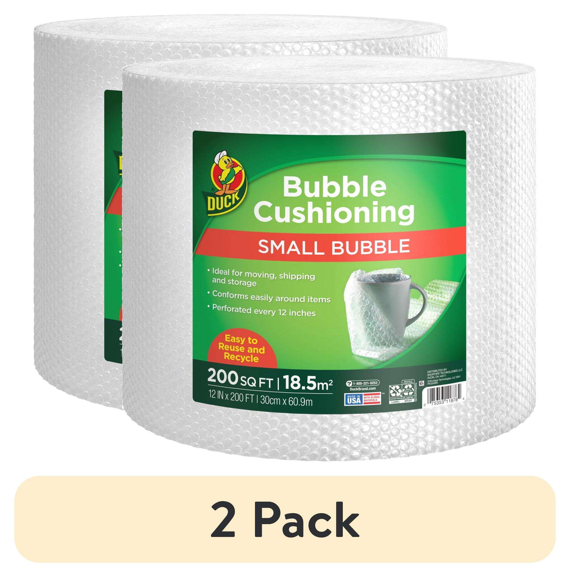 Duck Brand Small 1/8" Bubble Cushioning Wrap, 12" x 200' - Image 9
