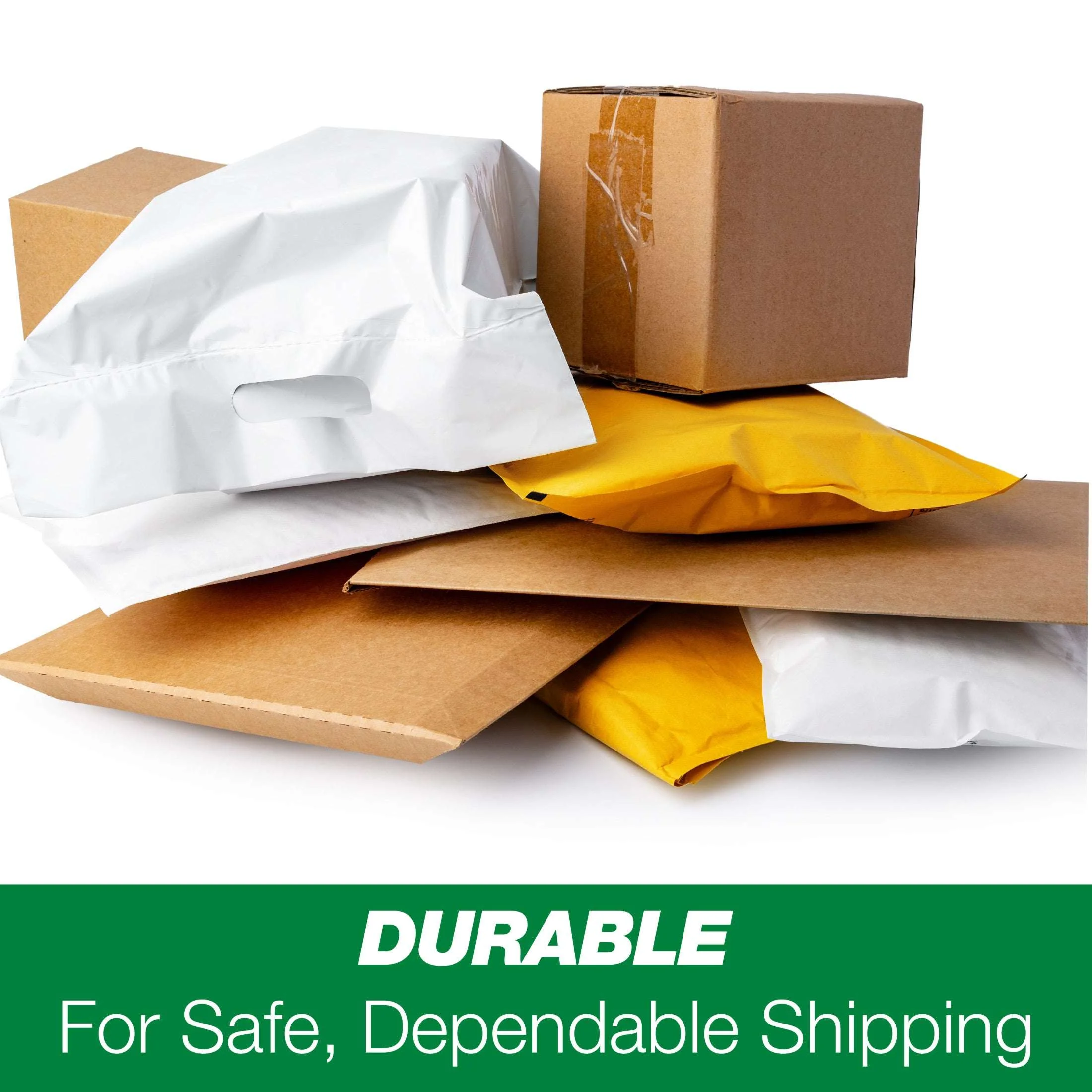 Duck Self-Seal Kraft Bubble Mailer #2, 8.5" x 11", Solid Print, 12 Pack - Image 4