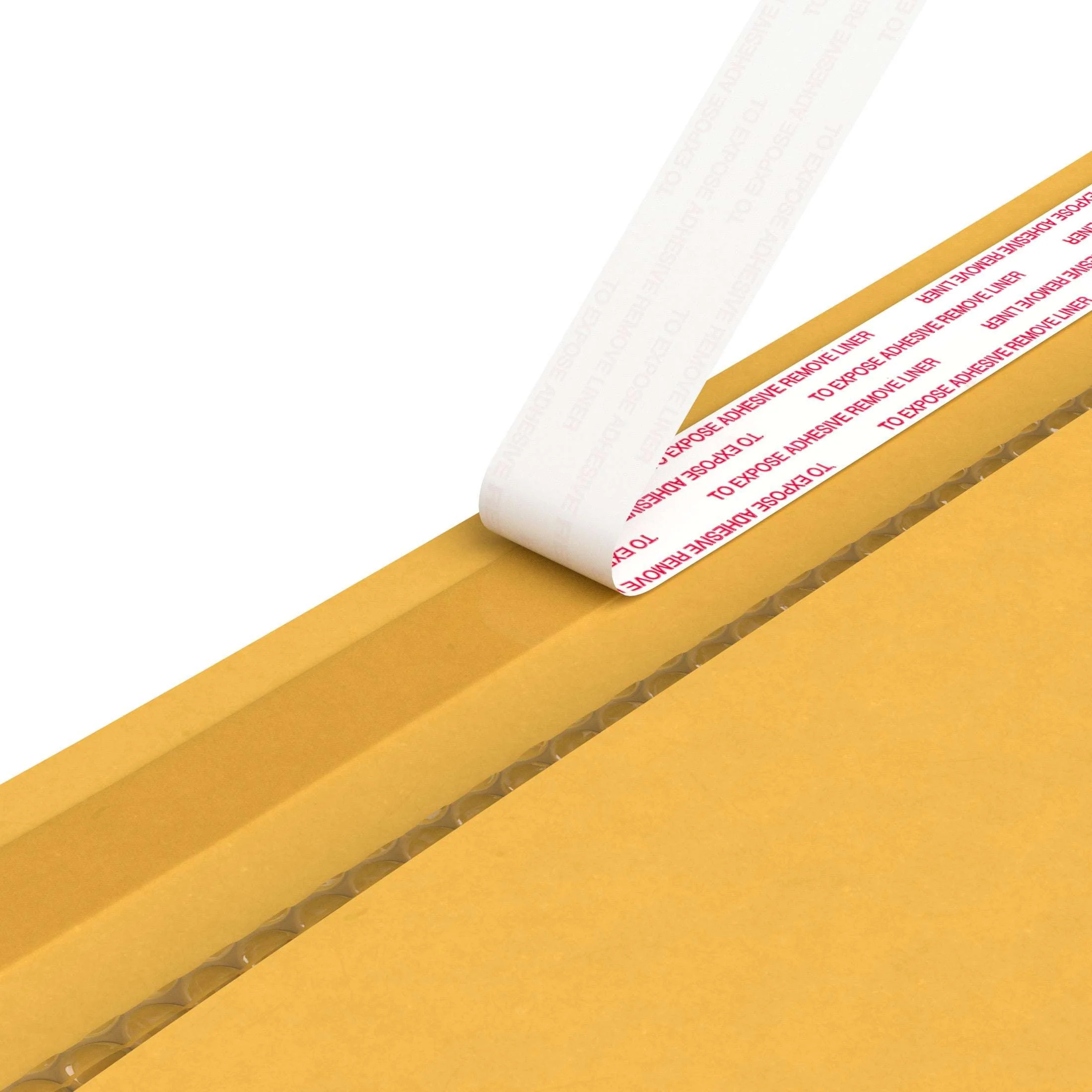 Duck Self-Seal Kraft Bubble Mailer #2, 8.5" x 11", Solid Print, 12 Pack - Image 8