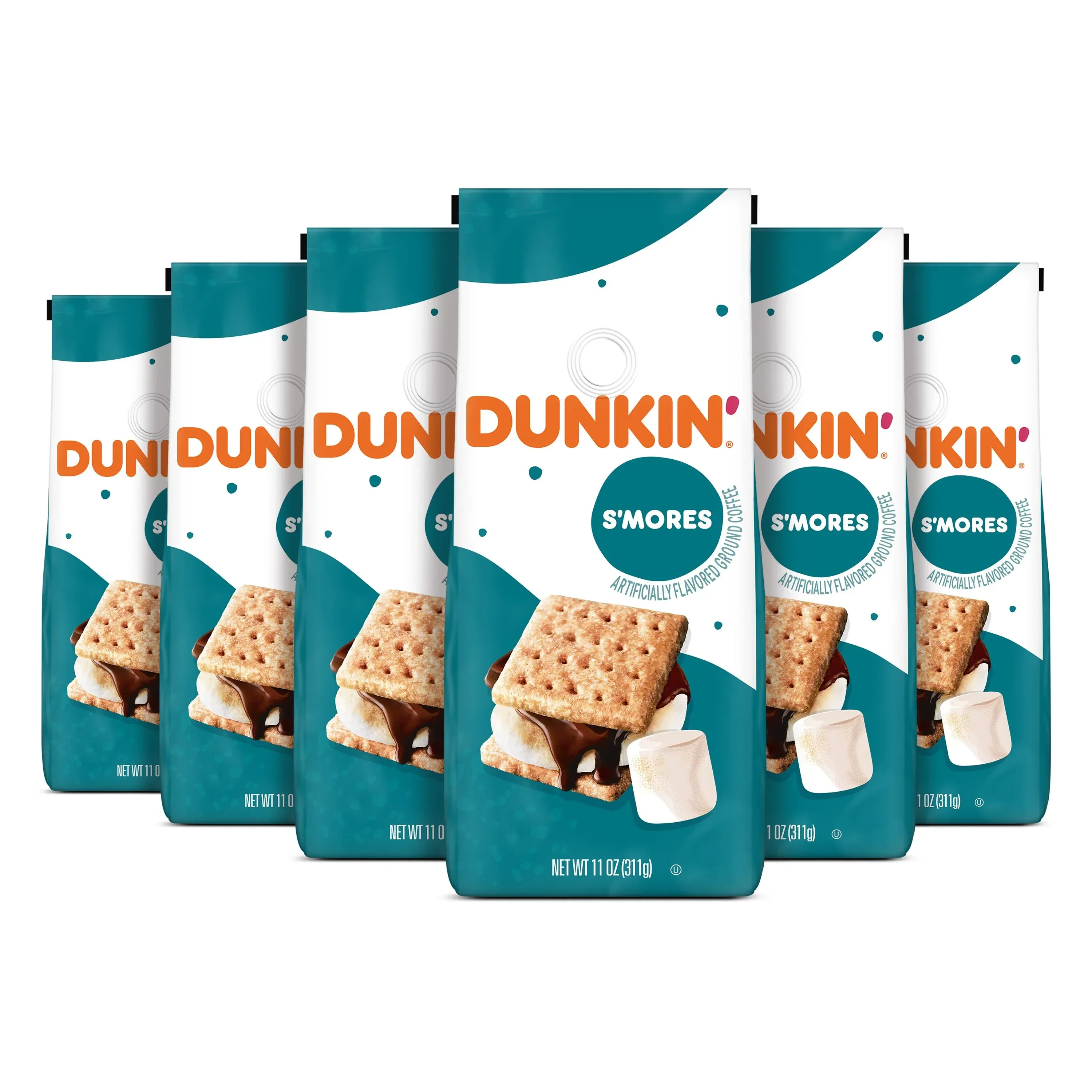 Dunkin’ Caramel Me Crazy Ground Coffee, 11 oz - Image 25