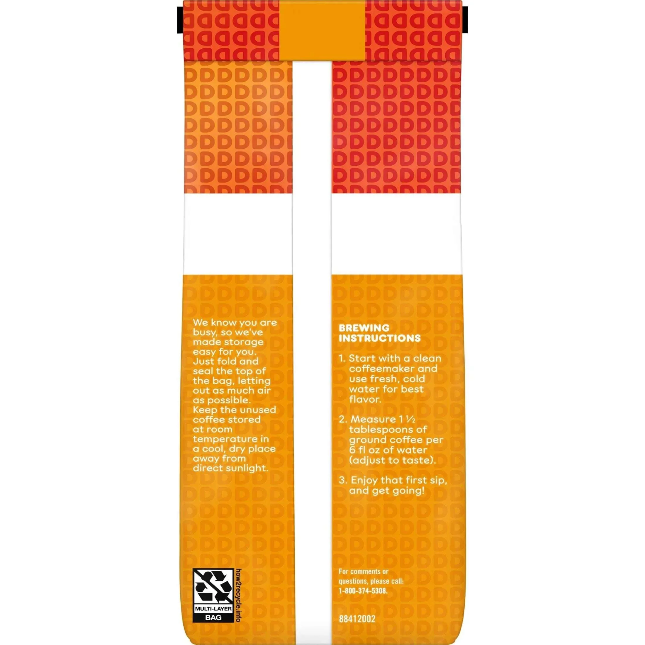 Dunkin’ Caramel Me Crazy Ground Coffee, 11 oz - Image 3