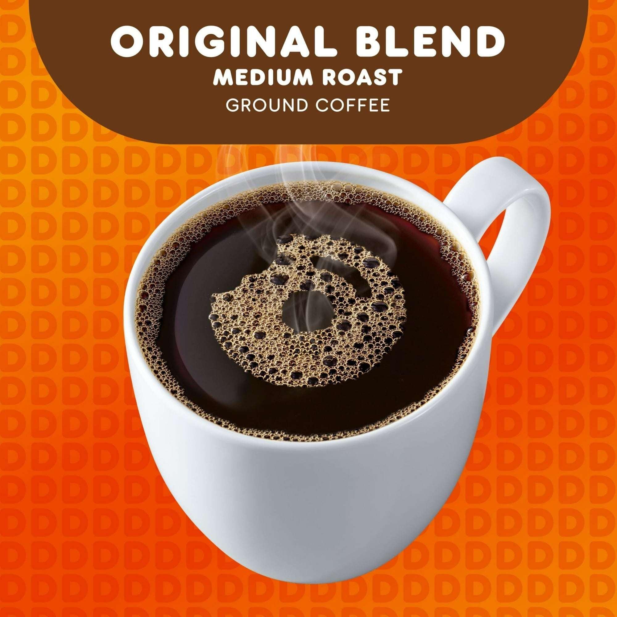 Dunkin’ Original Blend Medium Roast Coffee, Keurig K Cup Pods, 10 Count Box - Image 4