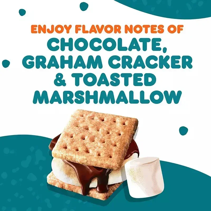 Dunkin' S'mores Artificially Flavored Coffee, Medium Roast, Keurig K-Cup Pods, 54 ct. - Image 5