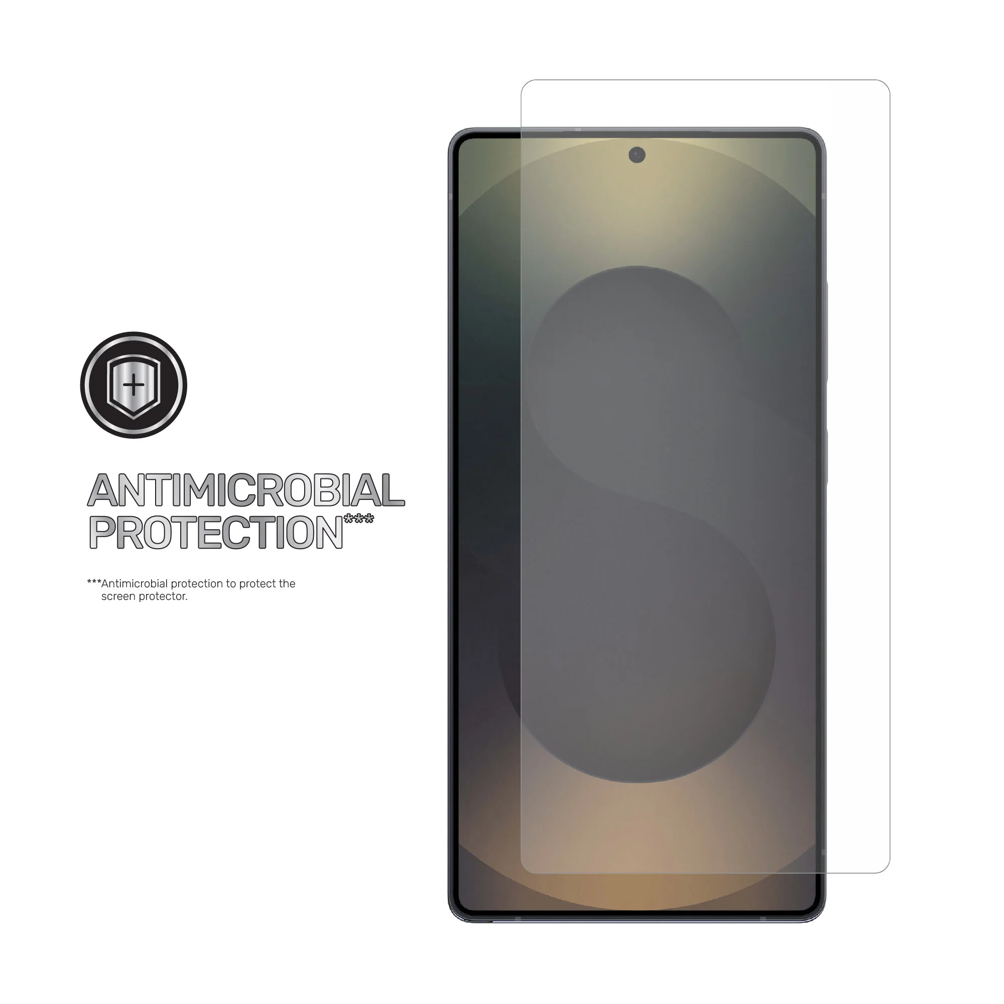 DuraGlass Advanced Glass Screen Protector with Blue Light Filtering for Samsung Galaxy S25 Ultra - Image 5