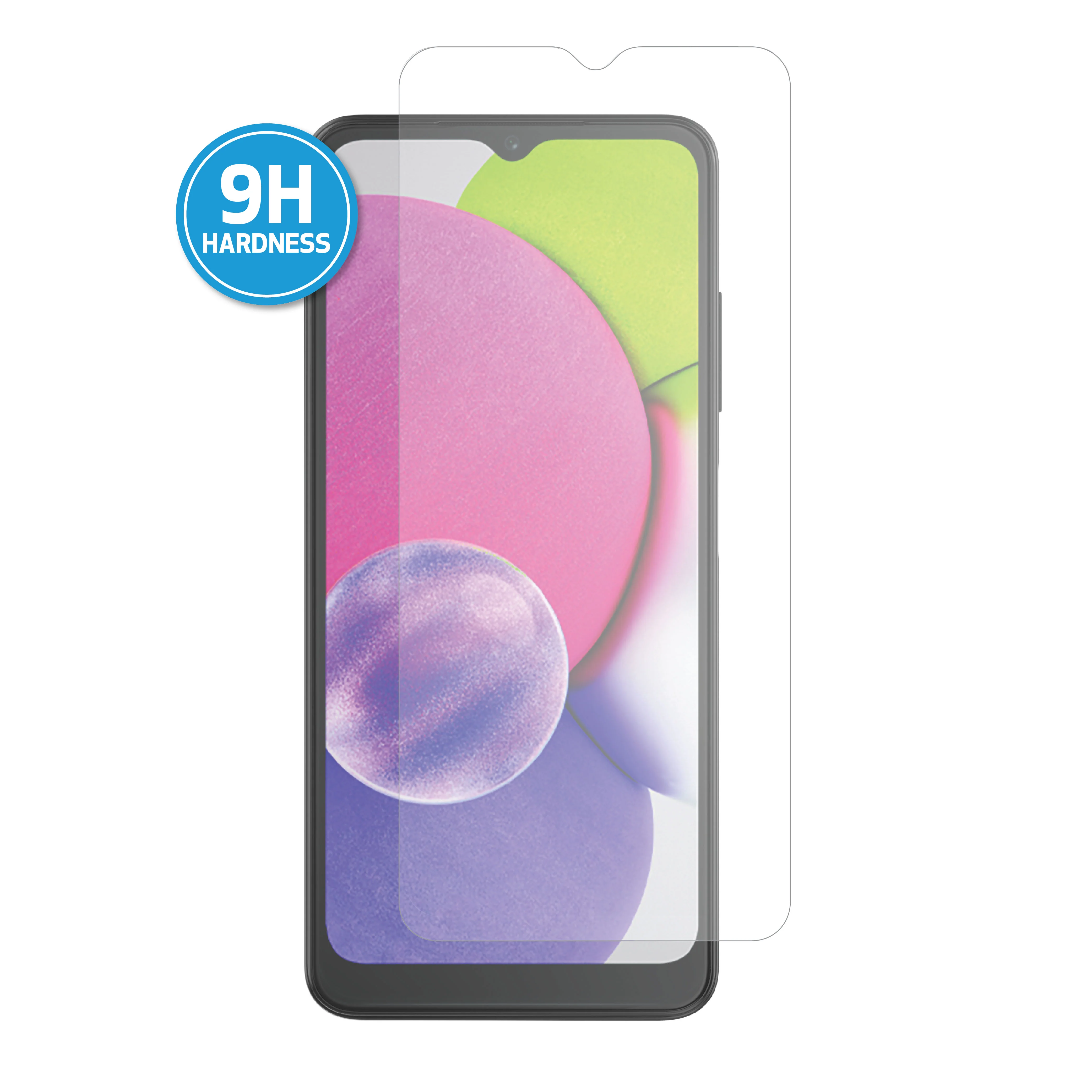 DuraGlass Tempered Glass Screen Protector with Quick Installation Tray for Samsung Galaxy A03s - Image 3