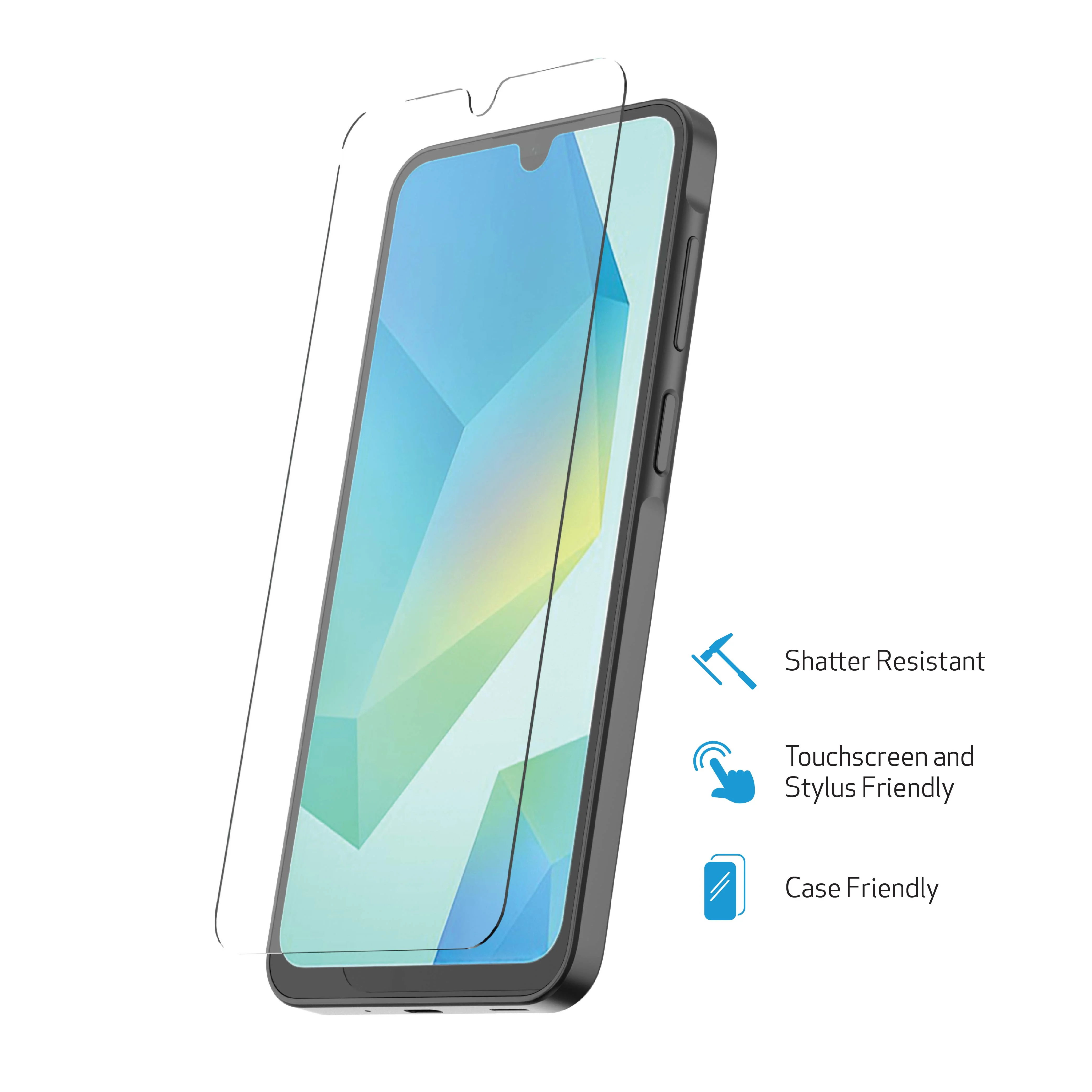 DuraGlass Tempered Glass Screen Protector with Quick Installation Tray for Samsung Galaxy A03s - Image 7