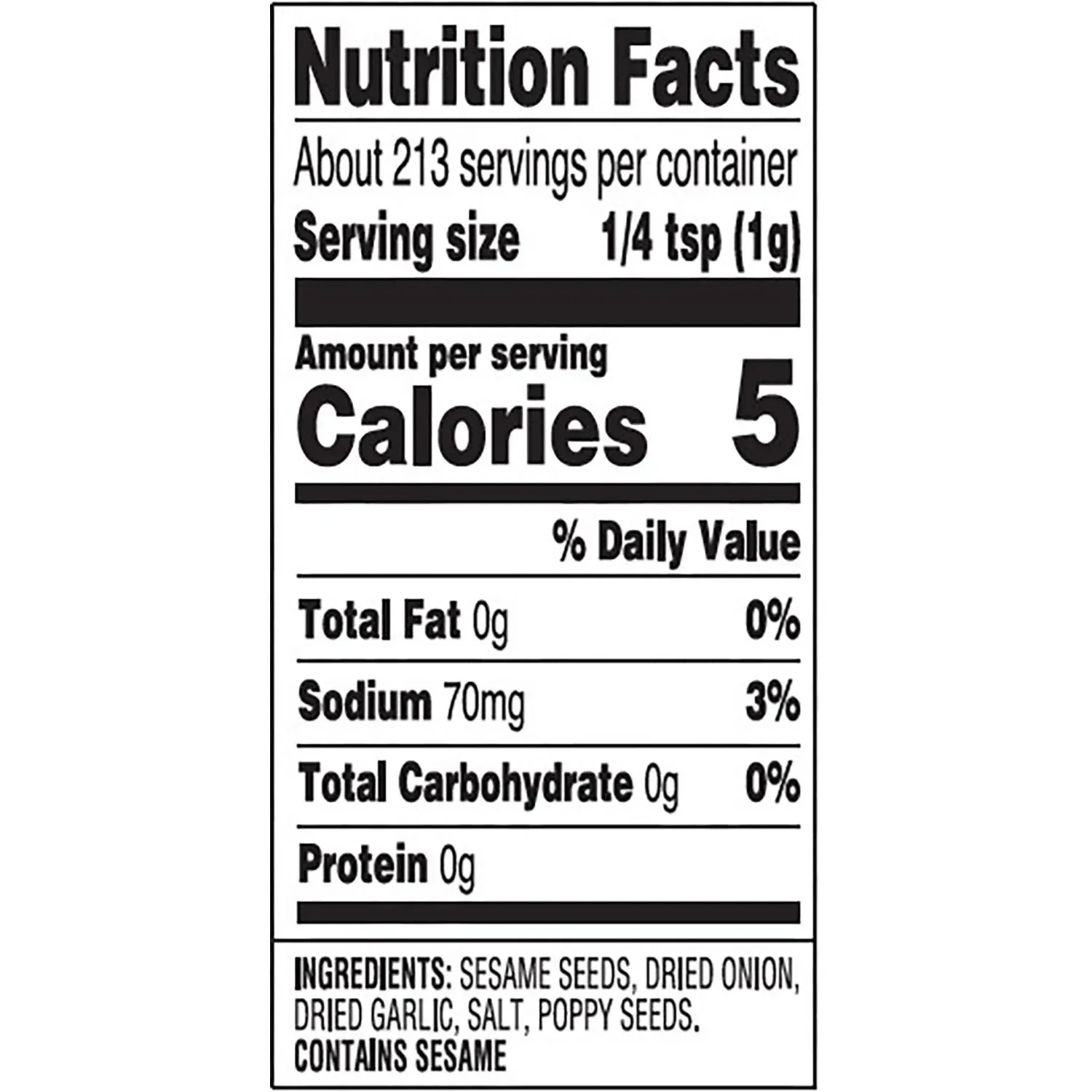 Einstein Bros. Bagels Everything Bagel Seasoning, 7.5 oz. - Image 4