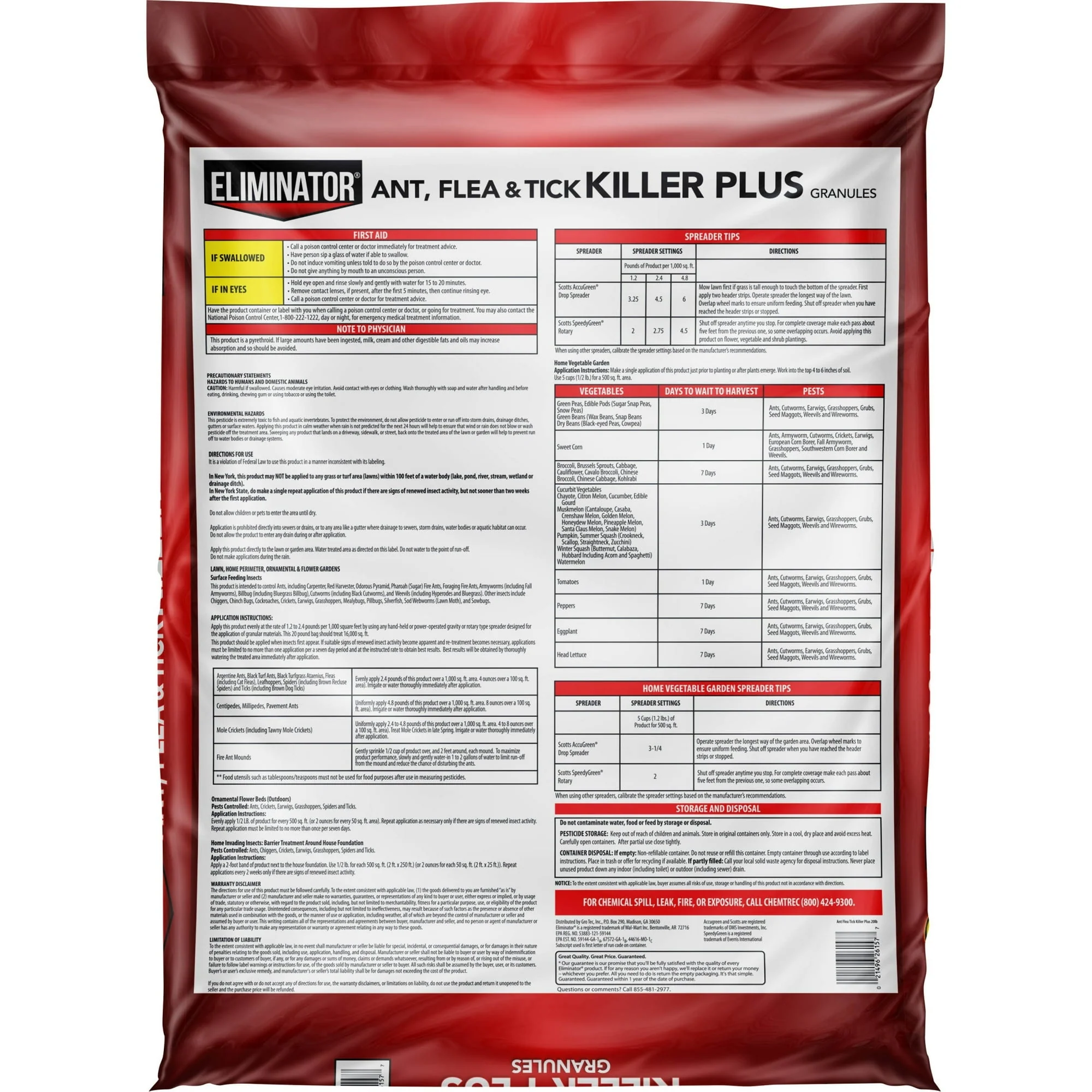 Eliminator Ant, Flea & Tick Killer Plus Lawn Insect Granules Pesticide - Image 10