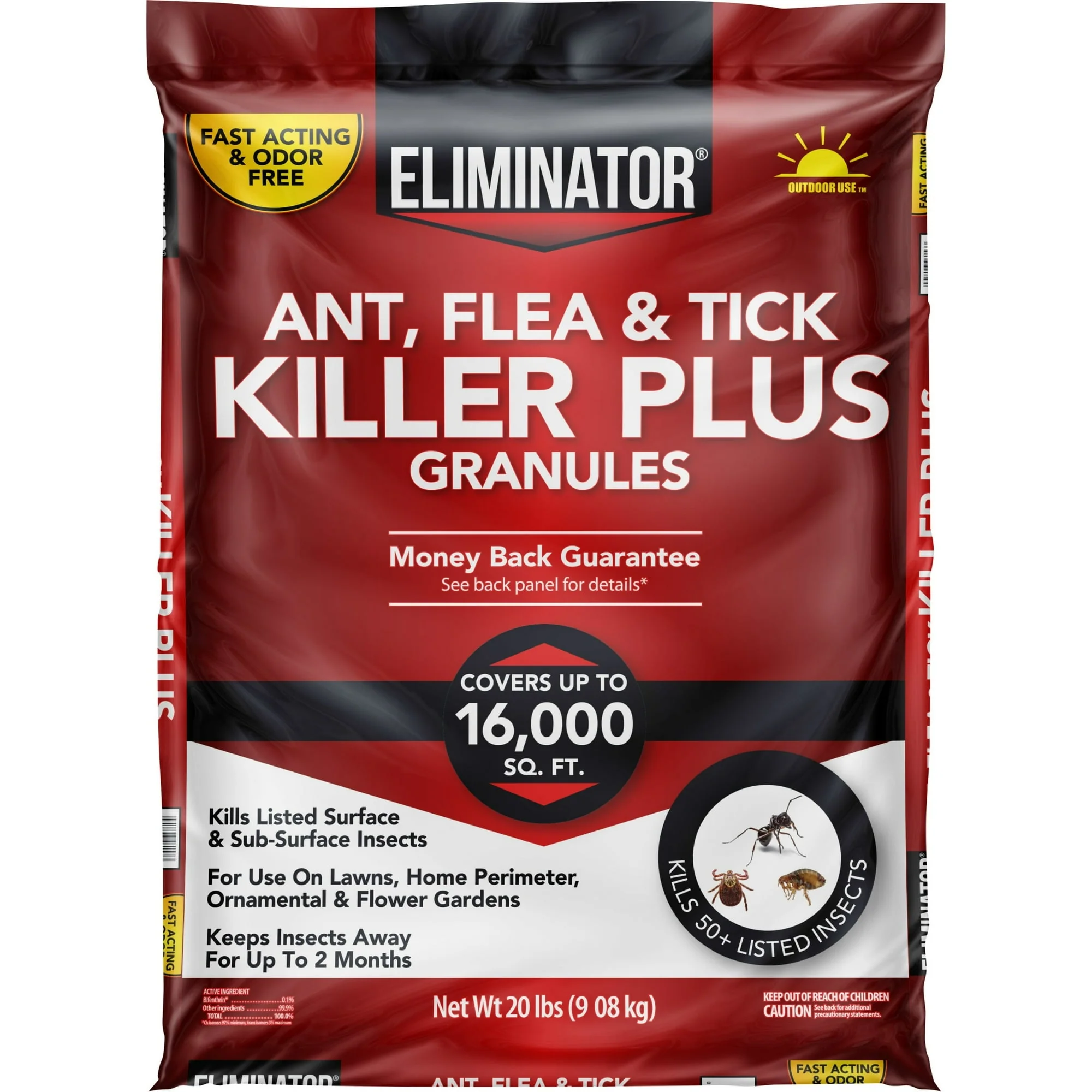 Eliminator Ant, Flea & Tick Killer Plus Lawn Insect Granules Pesticide - Image 9