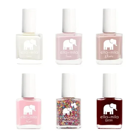 ella + mila Must Have Polish Collection, 6-piece Set, 0.45 fl oz Each - Image 2