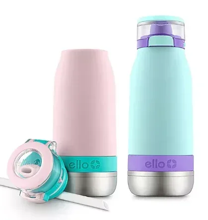 Ello Emma 14 oz. Stainless Steel Water Bottle, 2 Pack, Choose Color - Image 3