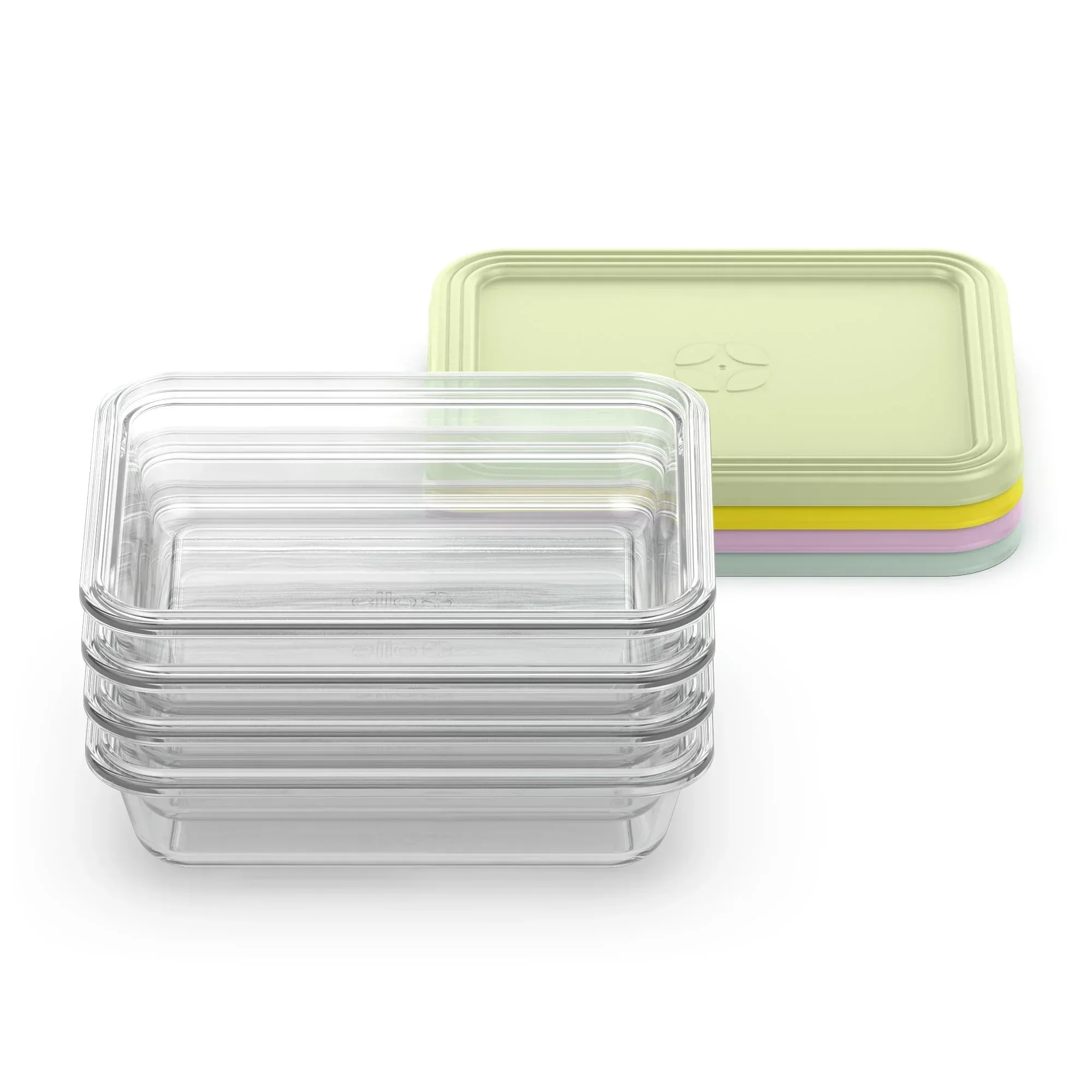 Ello Everyday 4.5 Cup 8PC Glass Meal Prep Set - Image 5