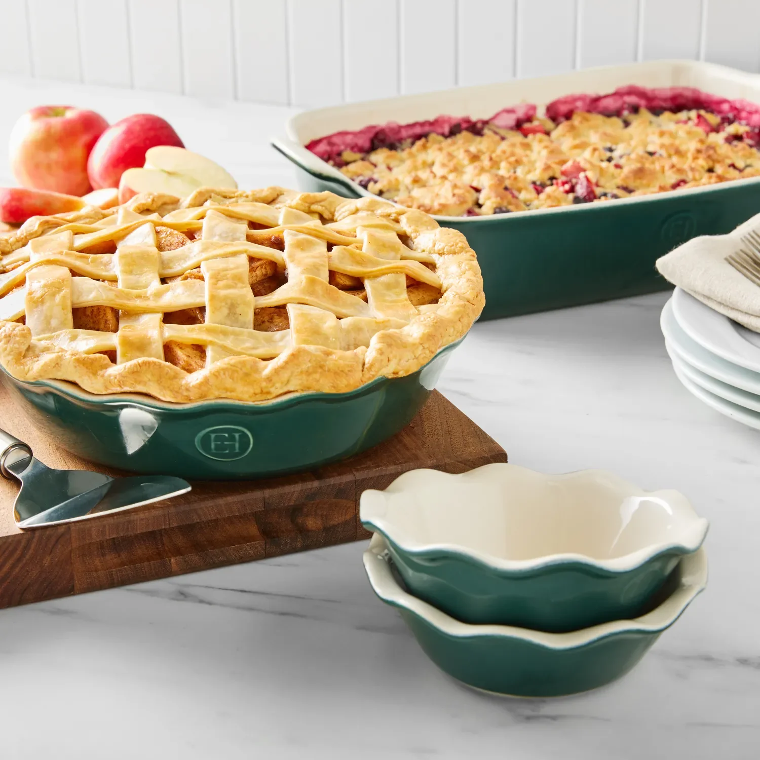 Emile Henry Modern Classics Mini Pie Dishes, Set of 2 - Image 3