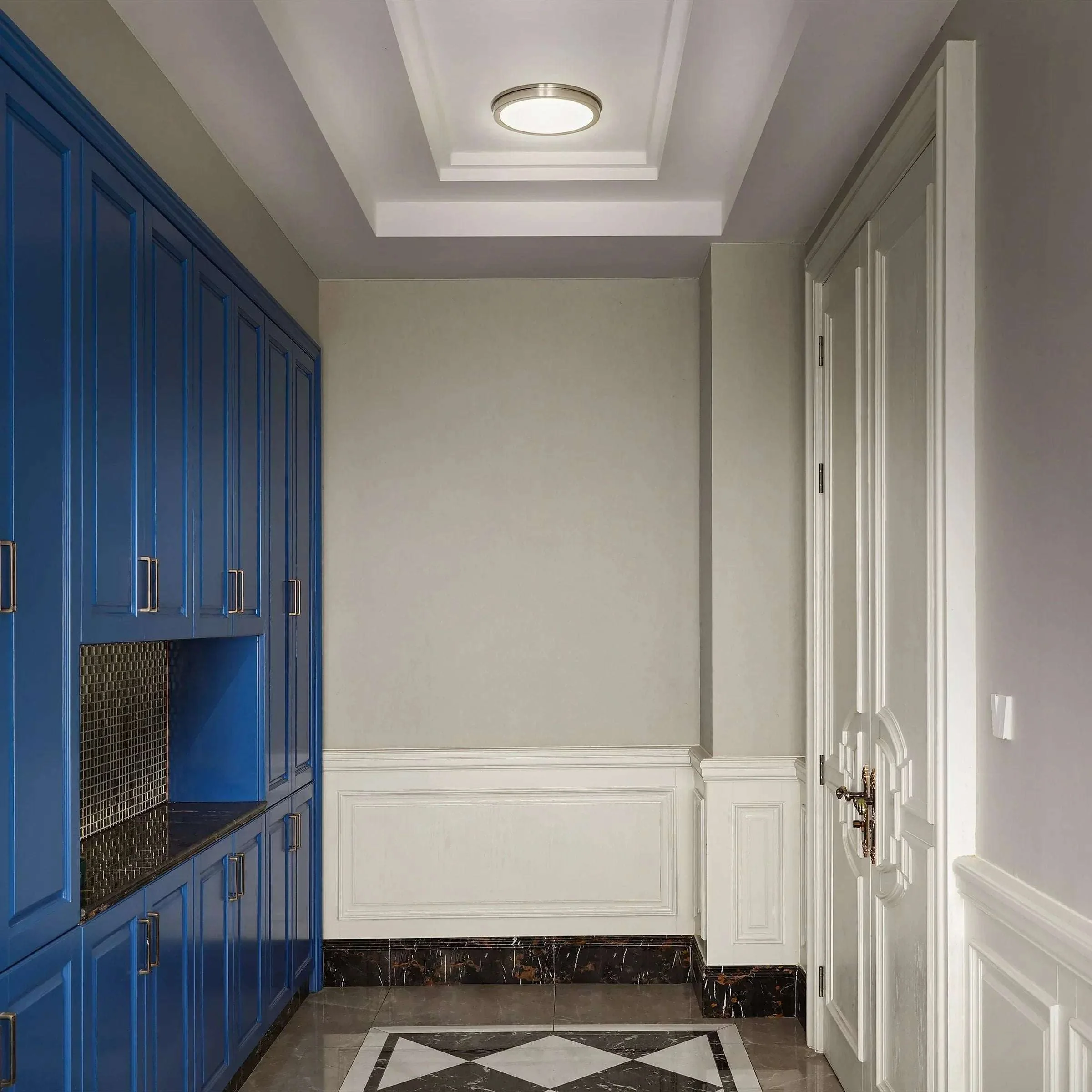 Energetic 14” Slim LED Flush Mount Light Fixture - Image 8