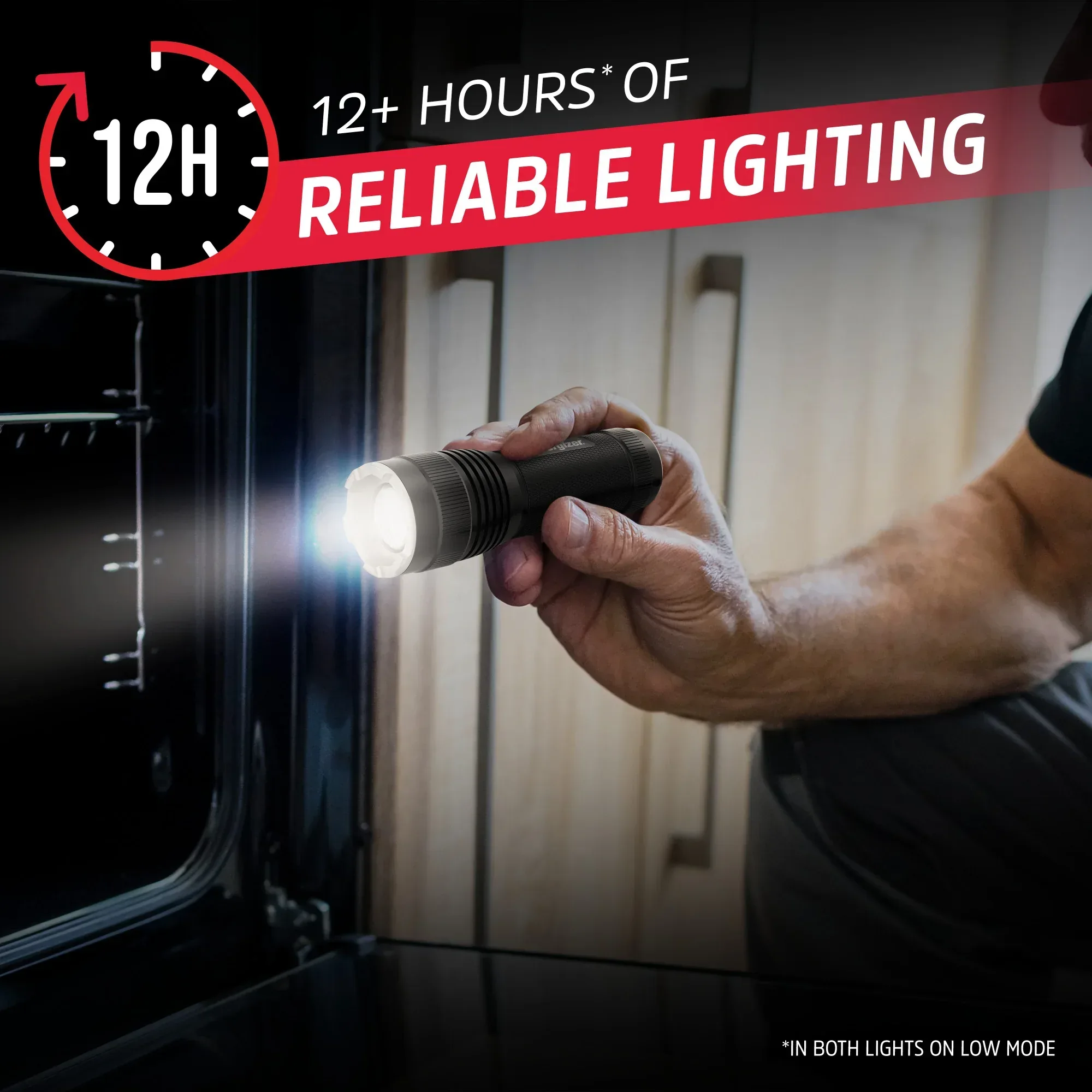 Energizer Flashlight Combo Pack, High Powered 1,000 Lumen Metal Torch Light and Bright 300 Lumen Mini Tactical EDC Flashlight, for Emergency, Camping, Running and Hunting, Batteries Included - Image 7