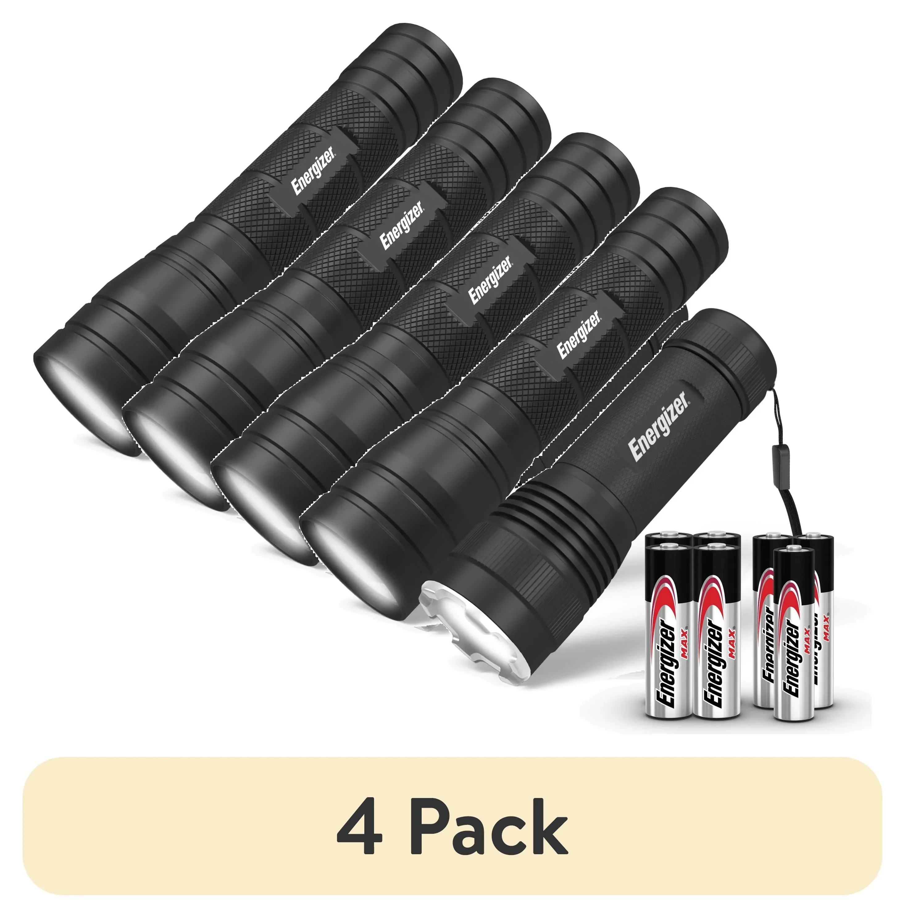 Energizer Flashlight Combo Pack, High Powered 1,000 Lumen Metal Torch Light and Bright 300 Lumen Mini Tactical EDC Flashlight, for Emergency, Camping, Running and Hunting, Batteries Included - Image 9