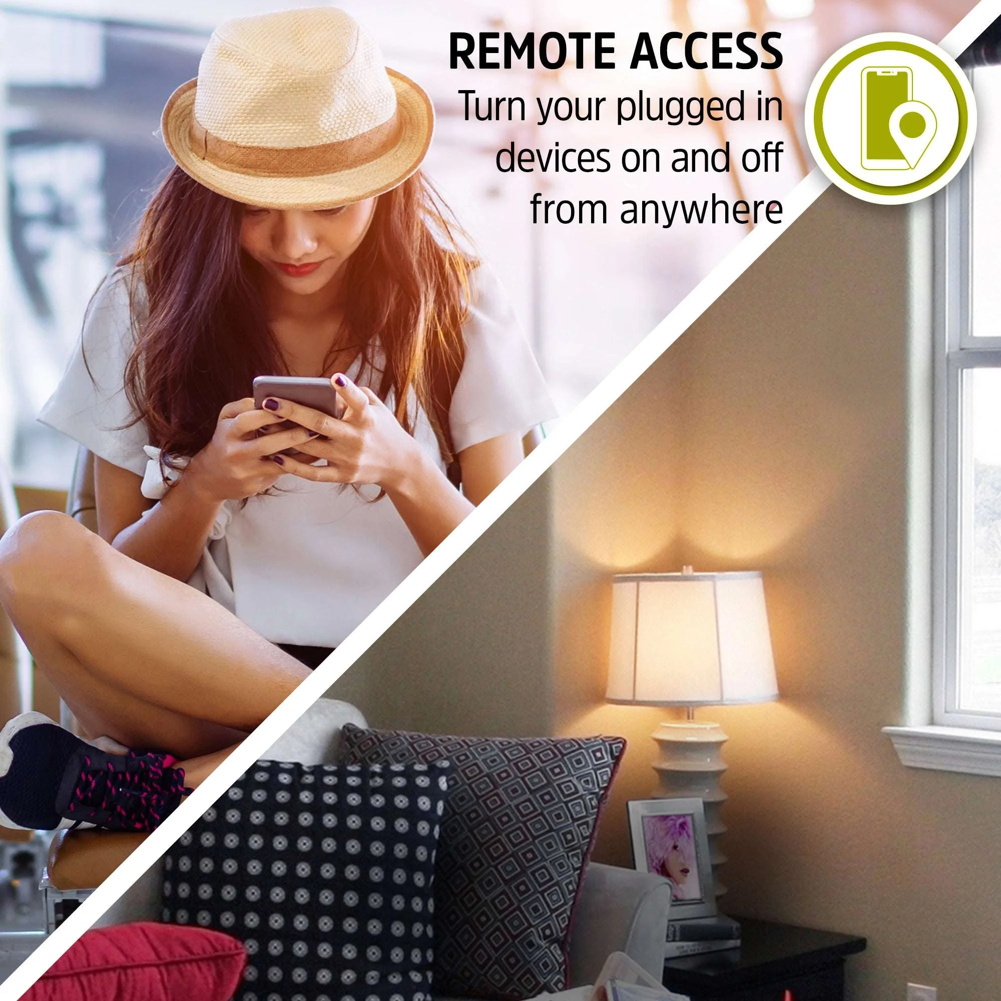 Energizer Smart Wi-Fi 15 Amp Wall Outlet Plug, Voice Control, Remote Access, Mobile App - Image 6