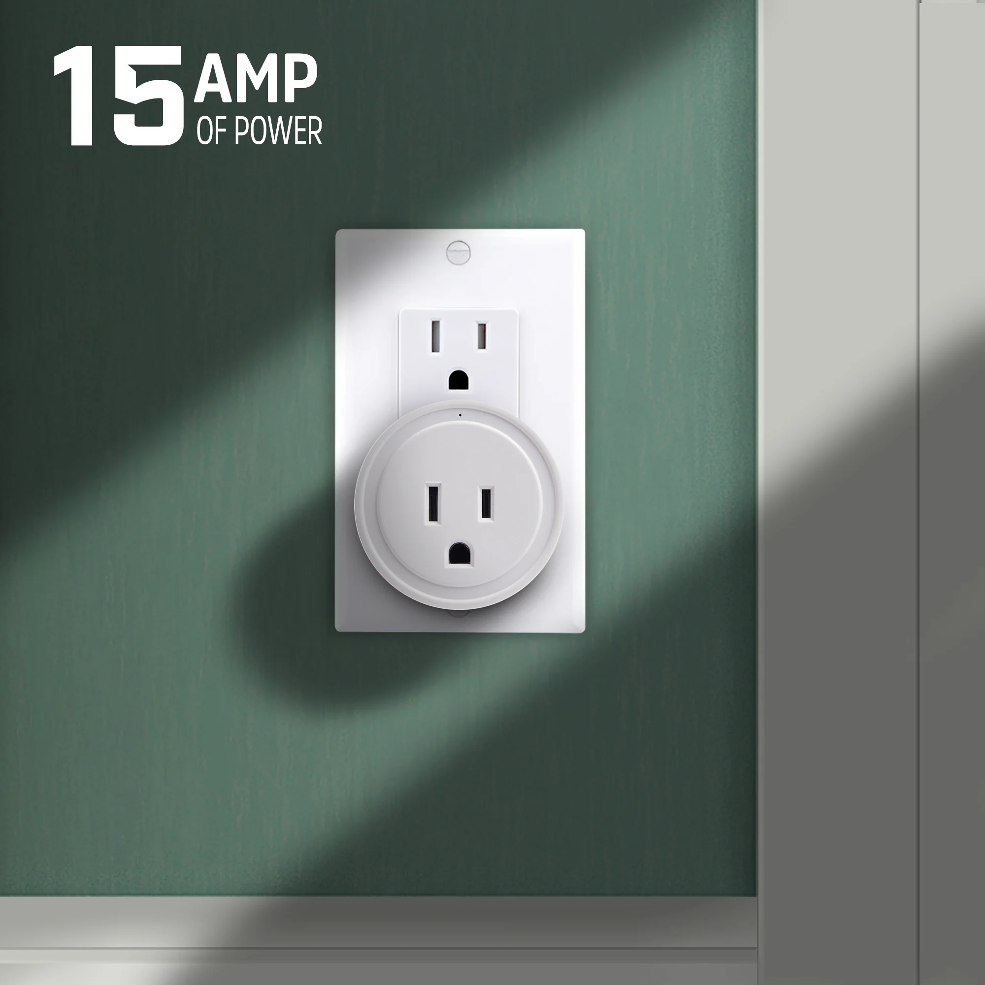 Energizer Smart Wi-Fi 15 Amp Wall Outlet Plug, Voice Control, Remote Access, Mobile App - Image 7
