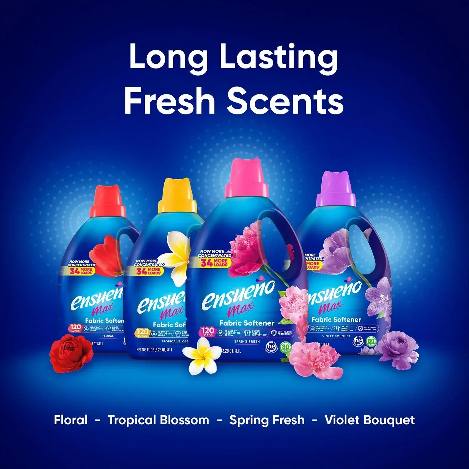 Ensueño Max Liquid Fabric Softener, Spring Fresh Scent, 300 loads, 304 fl. oz. - Image 7