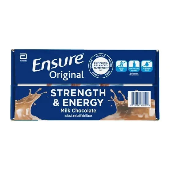 Ensure Original Nutrition Shake, Milk Chocolate, 8 fl. oz, 30-pack - Image 4