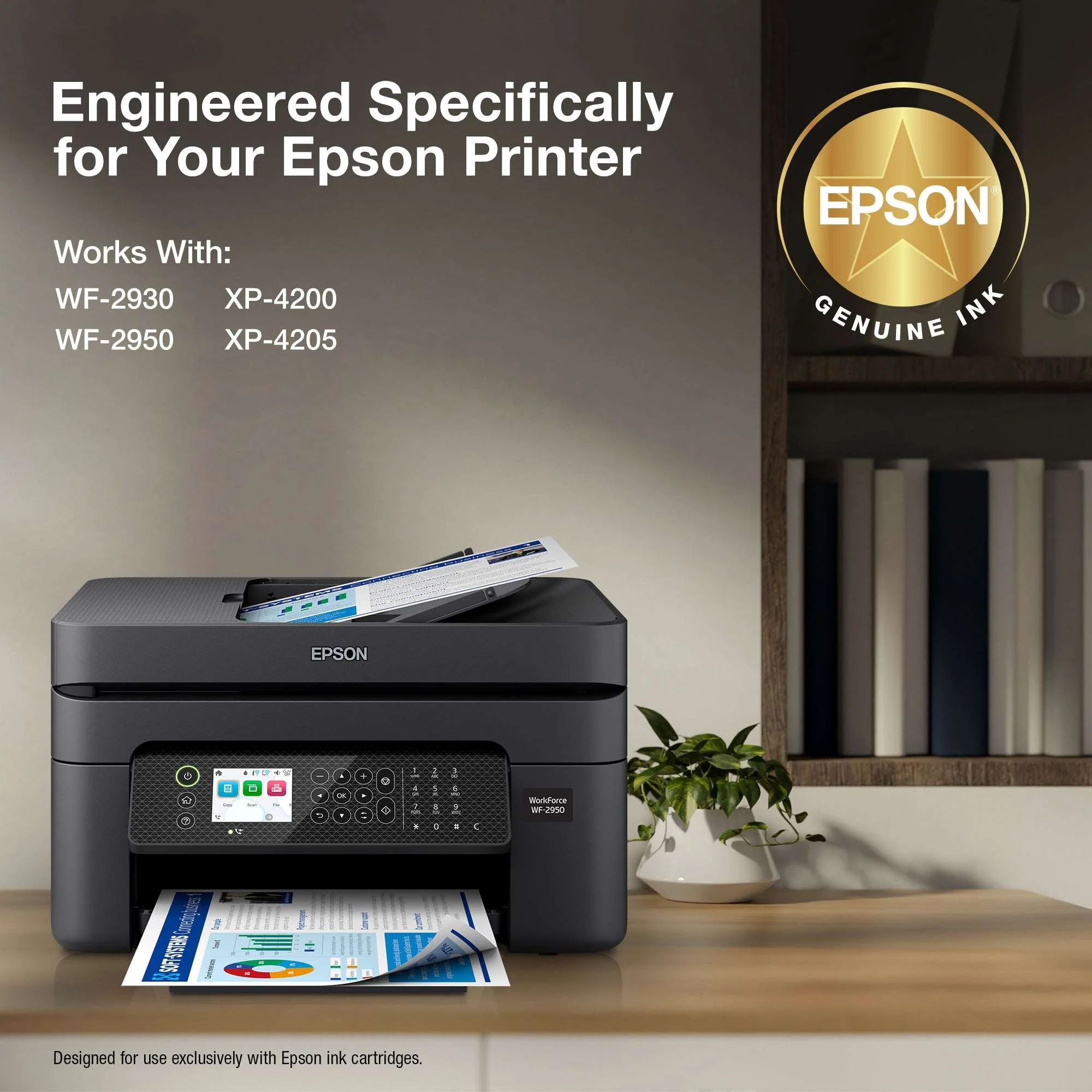 EPSON 232 Claria Ink High Capacity Black & Standard Color Cartridge Combo Pack (T232XL-BCS) Works with WorkForce WF-2930, WF-2950, Expression XP-4200, XP-4205 - Image 3