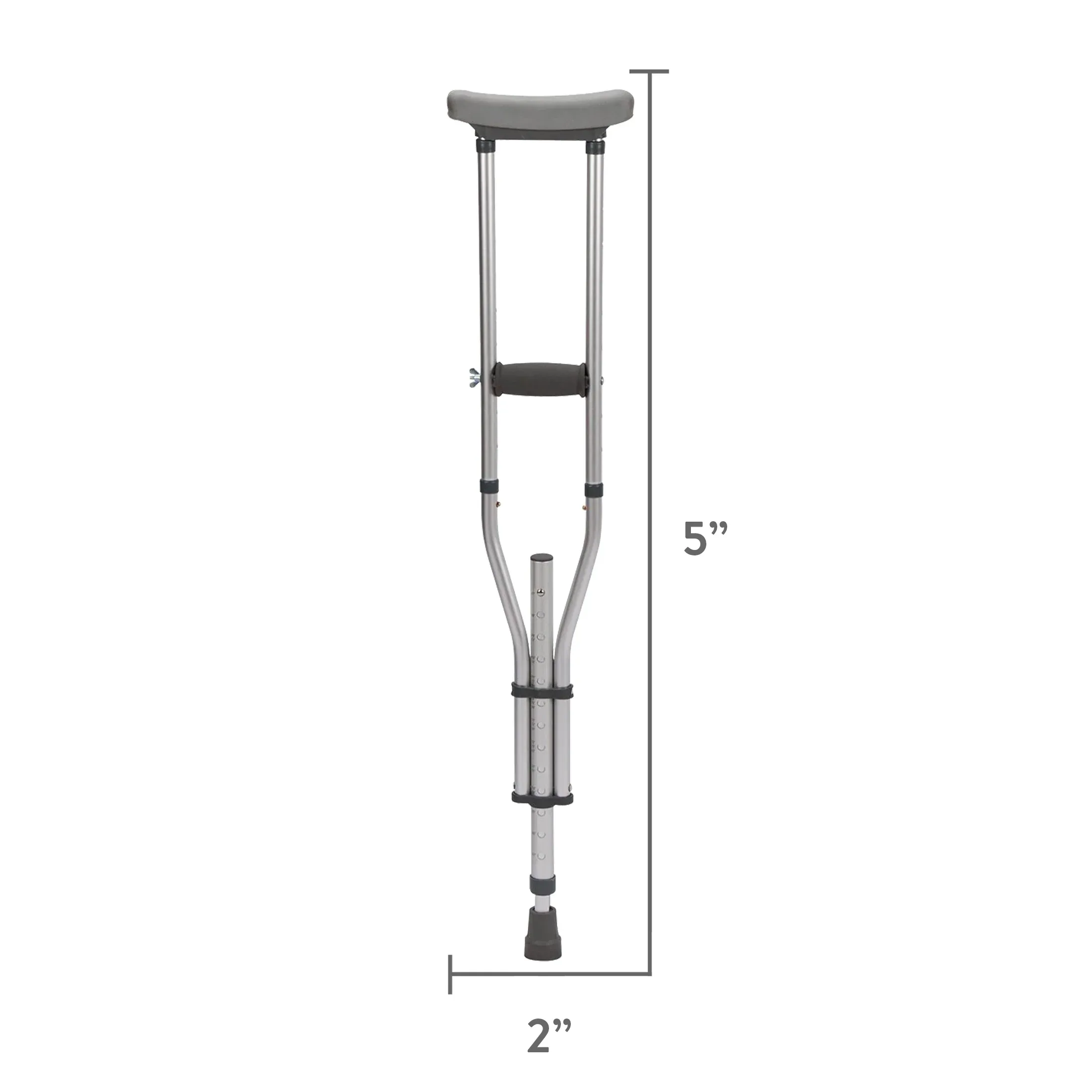 Equate Universal Crutches – Adjustable Walking Support for Adults - Image 5