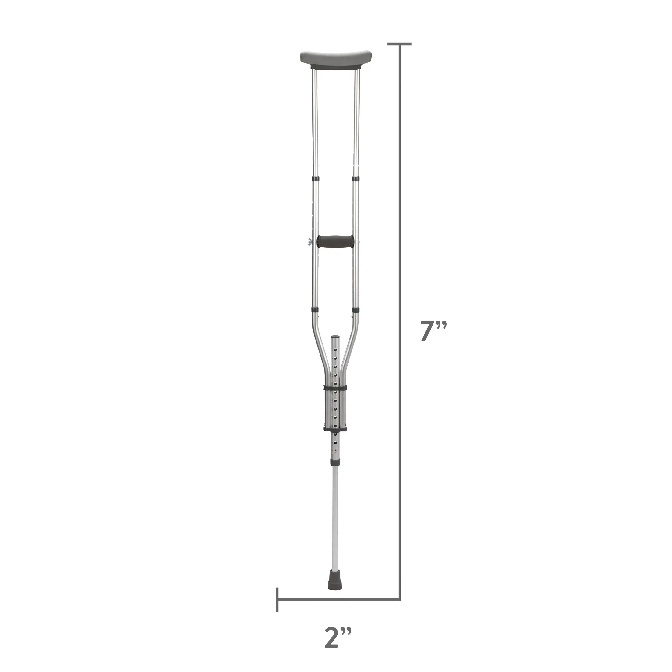 Equate Universal Crutches – Adjustable Walking Support for Adults - Image 6