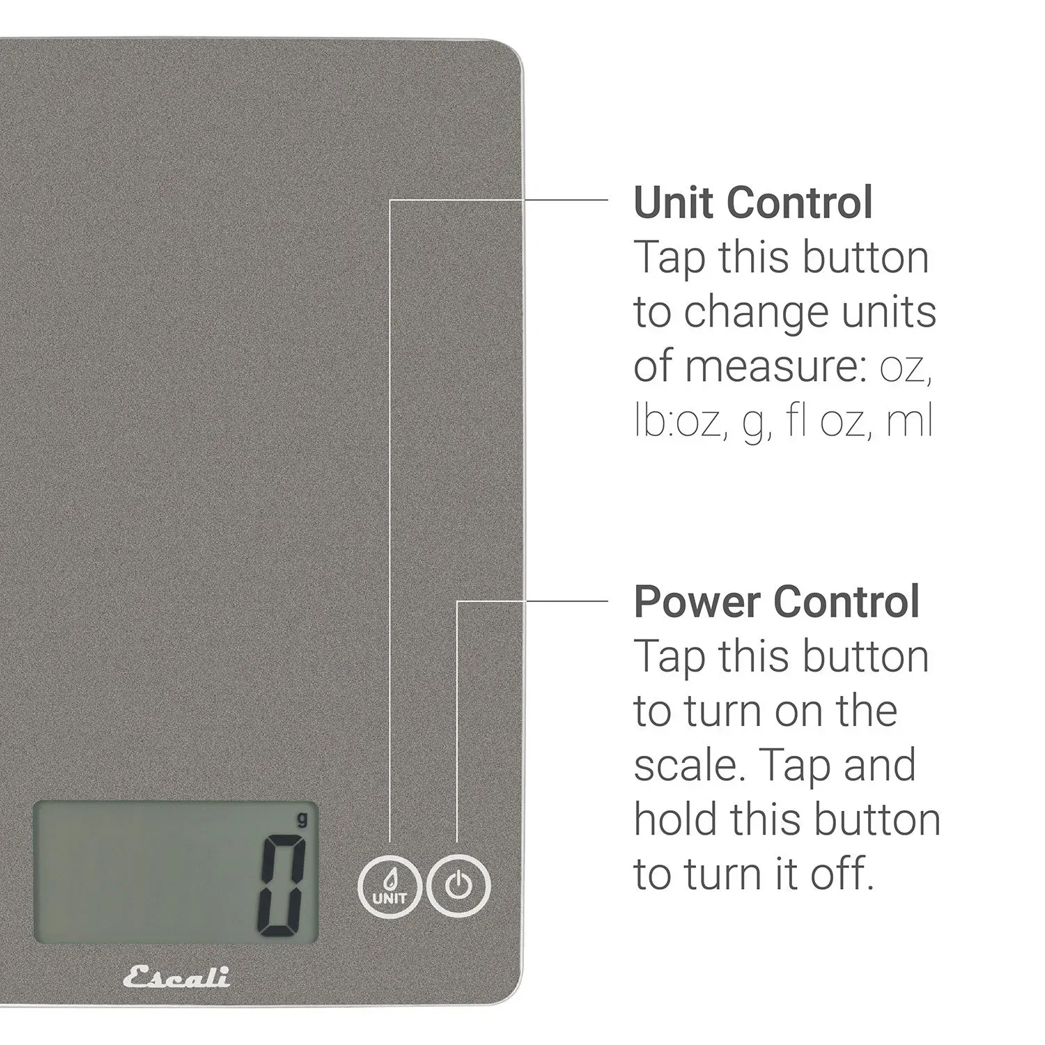 Escali 157SD Arti Glass Digital Scale - Image 3