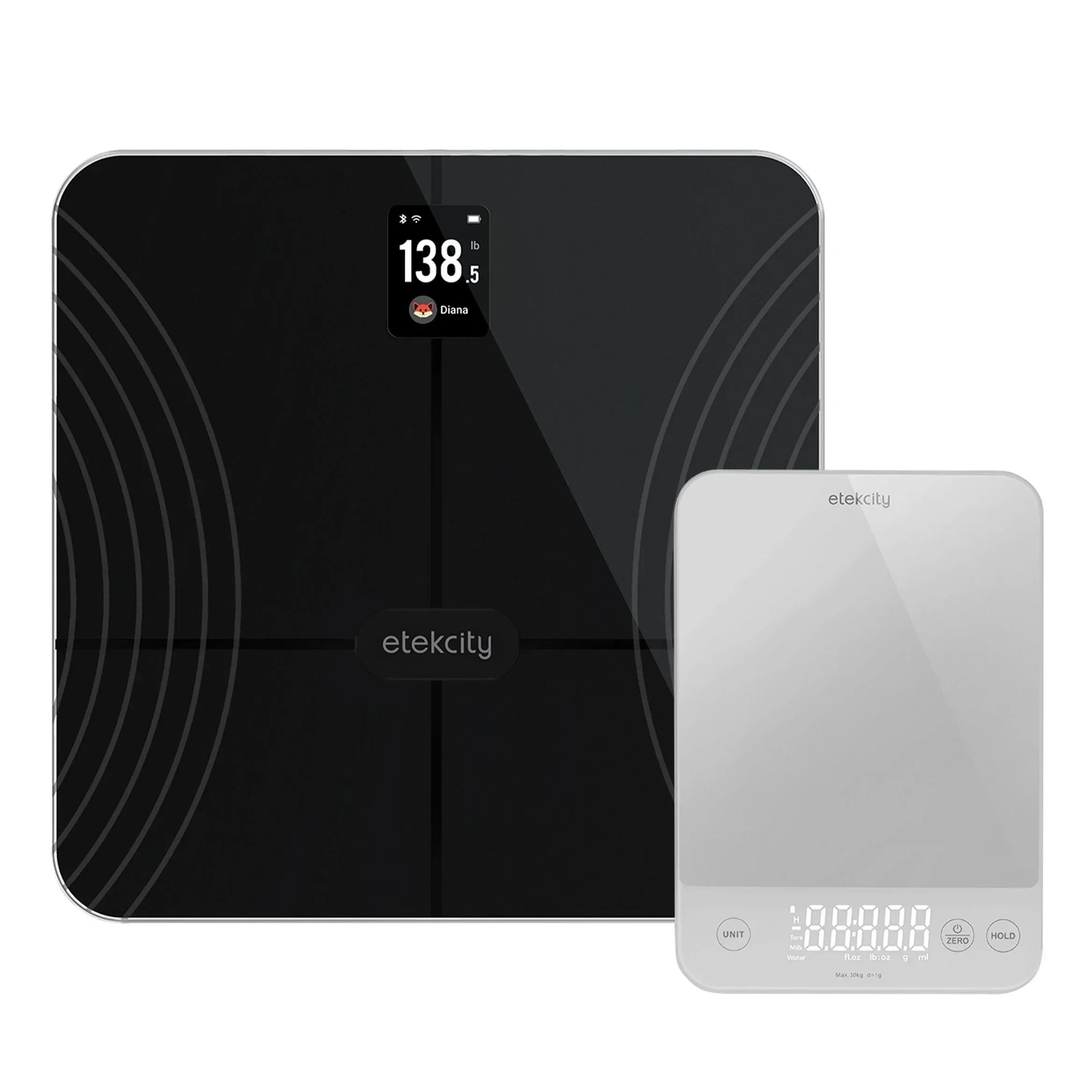 Etekcity Wellness Bundle: Smart Fitness Scale + Kitchen Scale - Image 3