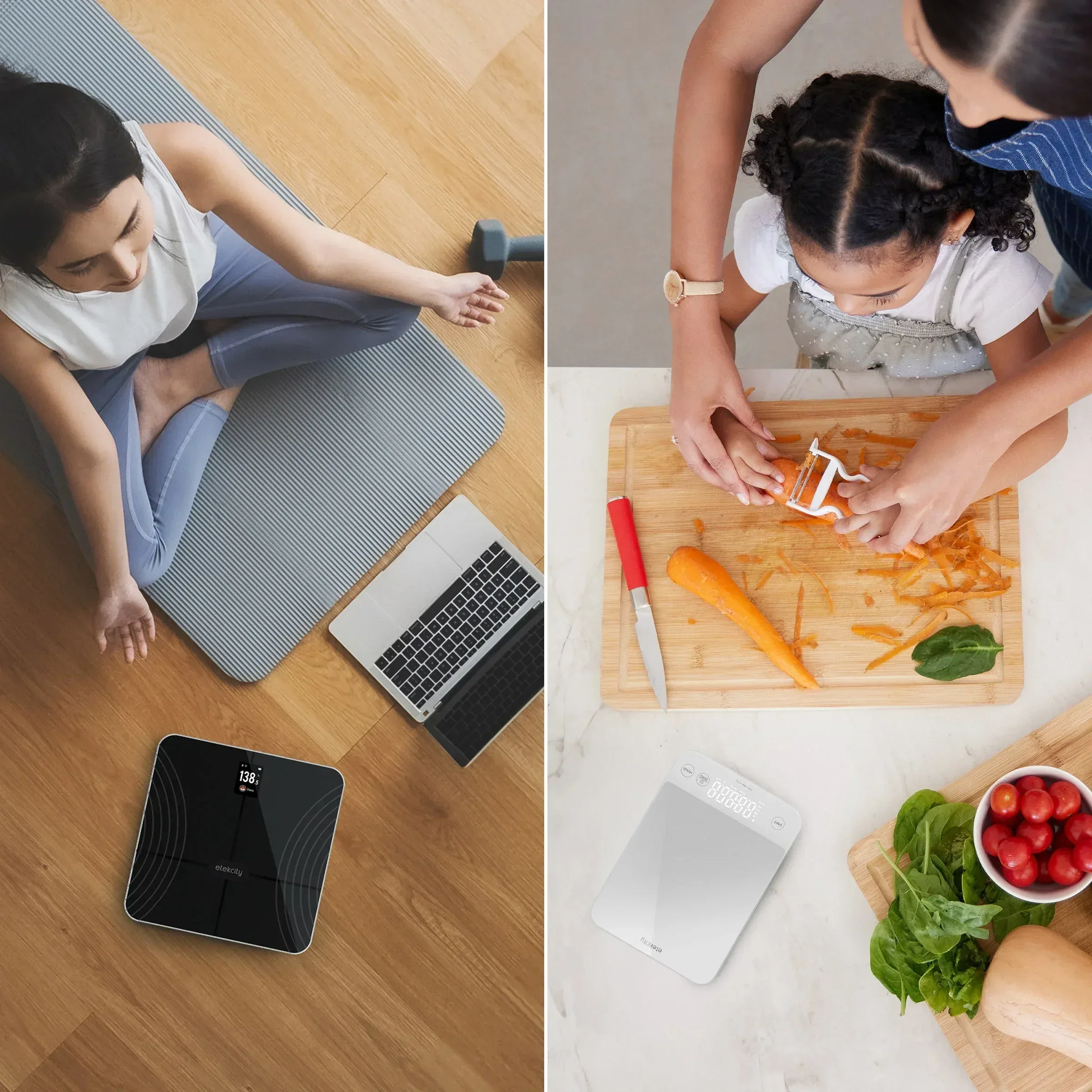 Etekcity Wellness Bundle: Smart Fitness Scale + Kitchen Scale - Image 4
