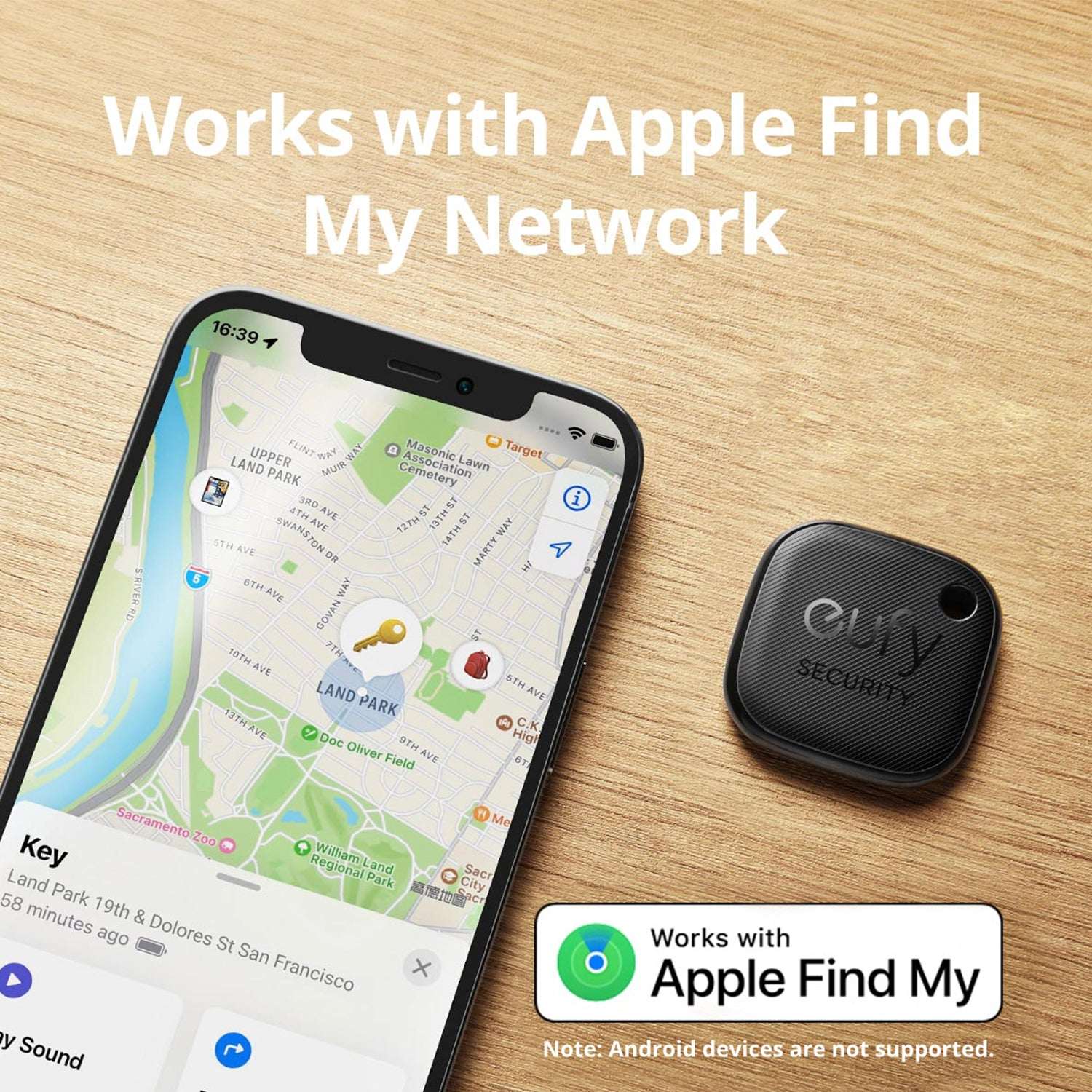 eufy SmartTrack Link, 2-Pack, iOS Only, E87B0011-4, Black, New - Image 6