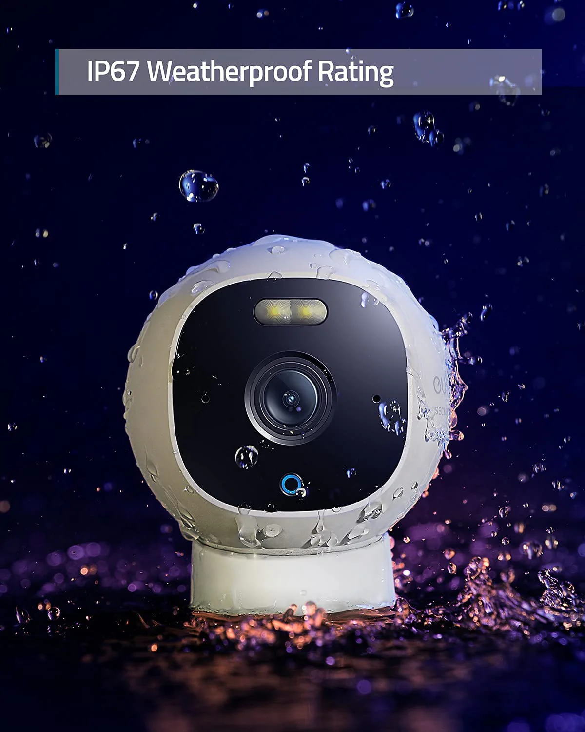 eufy Wired Outdoor 2K Surveillance Camera with Spotlight, No Subscriptions, 2.4 GHz Wi-Fi - Image 5