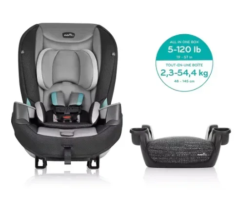 Evenflo Generations Car Seat & GoTime Booster Seat Combo Pack - Image 2
