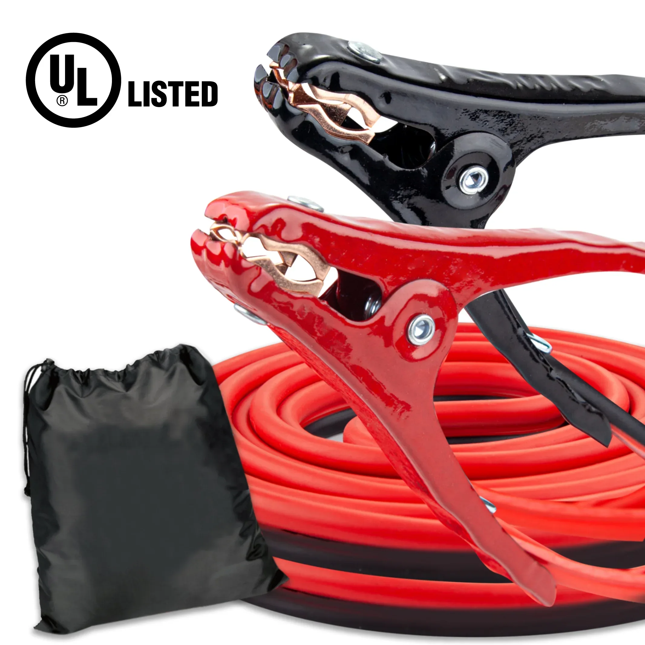 EverStart 12-Foot 8-Gauge Heavy Duty Booster Cables, 165 Amps - Image 3