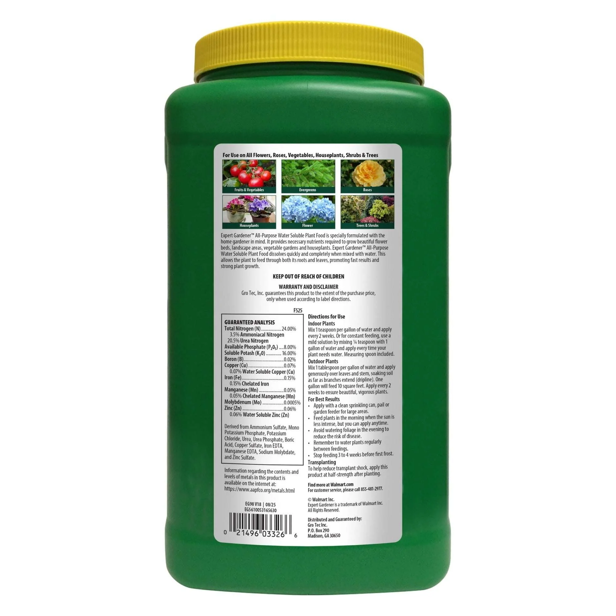 Expert Gardener All-Purpose Water Soluble Plant Food Fertilizer - Image 11