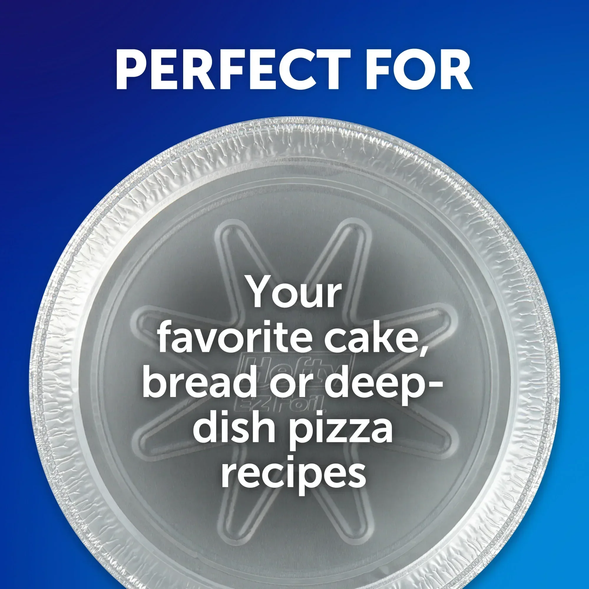 Ez Foil Cake Pans Bakeware 8.5 Inch 8.5 Inch X 1.5 Inch Silver 1 Pack 3 Count - Image 4