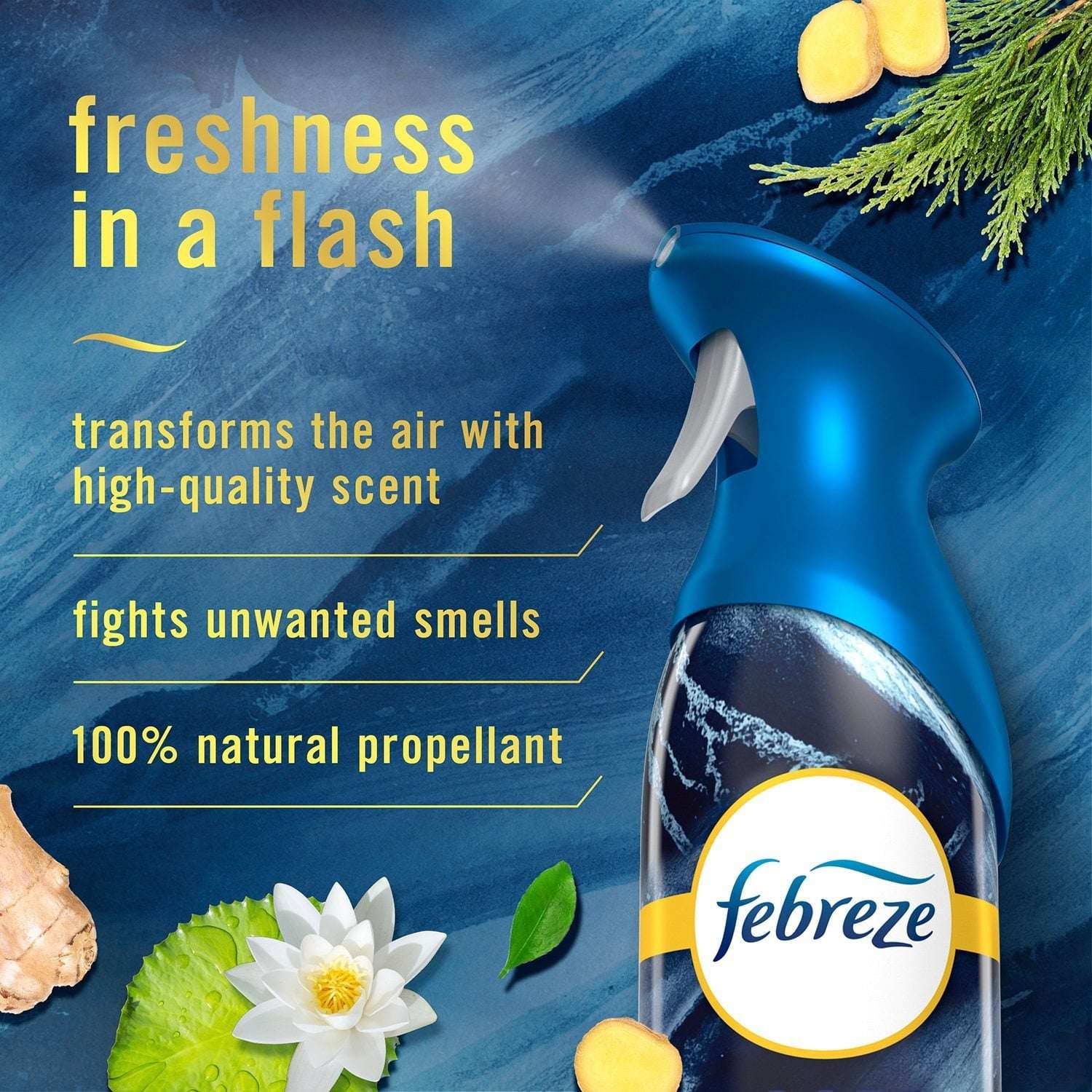 Febreze Air Effects Air Freshener Spray, Mixed Scent, 4 ct., 35.2 oz. - Image 5