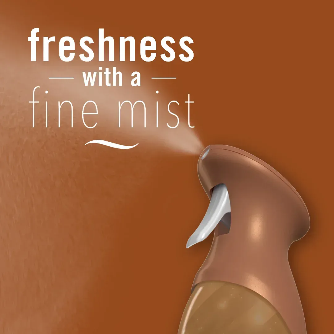 Febreze Air Mist, Odor-Fighting Air Freshener, Sea Salt Caramel & Maple, 8.8oz Aerosol, Pack of 2 - Image 3