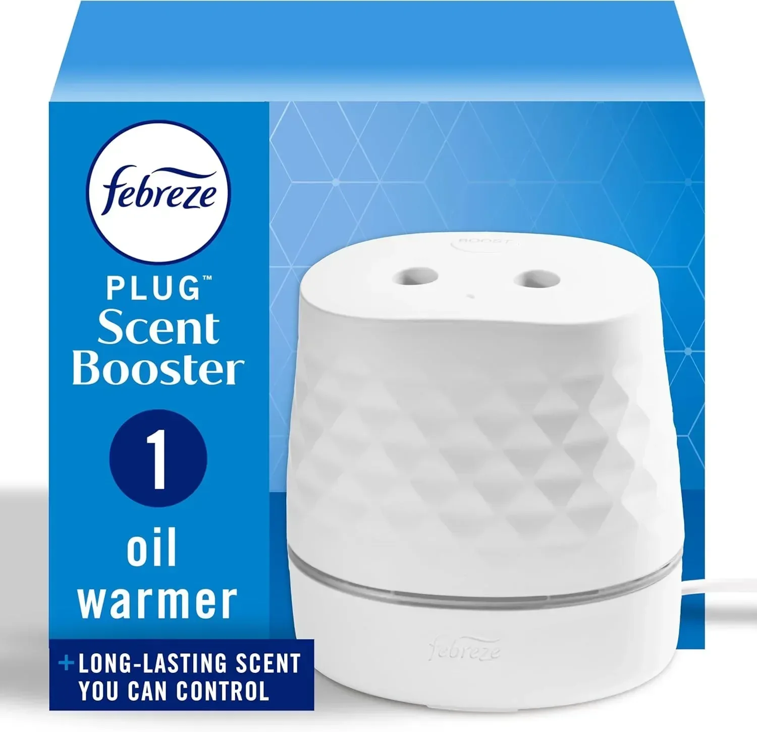 Febreze Plug Scent Booster Air Freshener, Scented Oil Diffuser Starter Kit