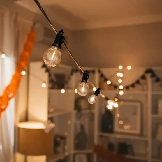 Feit Electric 50' LED Cafe String Light - Image 3